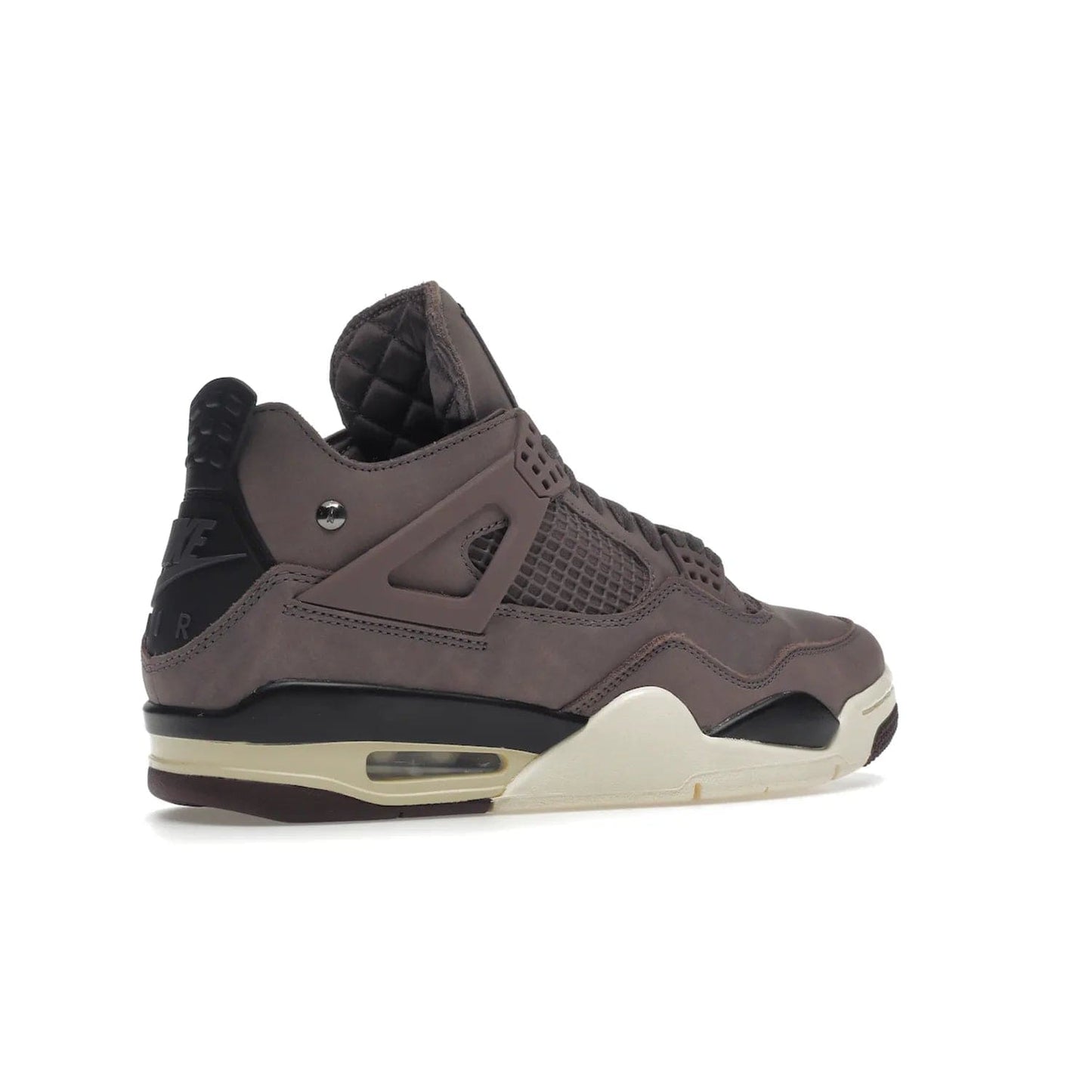 Jordan 4 Retro A Ma Maniére Violet Ore - Image 34 - Only at www.BallersClubKickz.com - Introducing the limited edition Air Jordan 4 A Ma Maniére from the collaboration between James Whitner’s A Ma Maniére and Jordan Brand.Crafted with deep Violet Ore and vintage cream tones, this AJ 4 silhouette has luxury detailing like metallic pins, tonal mesh and quilted interiors.Release, November 2021.