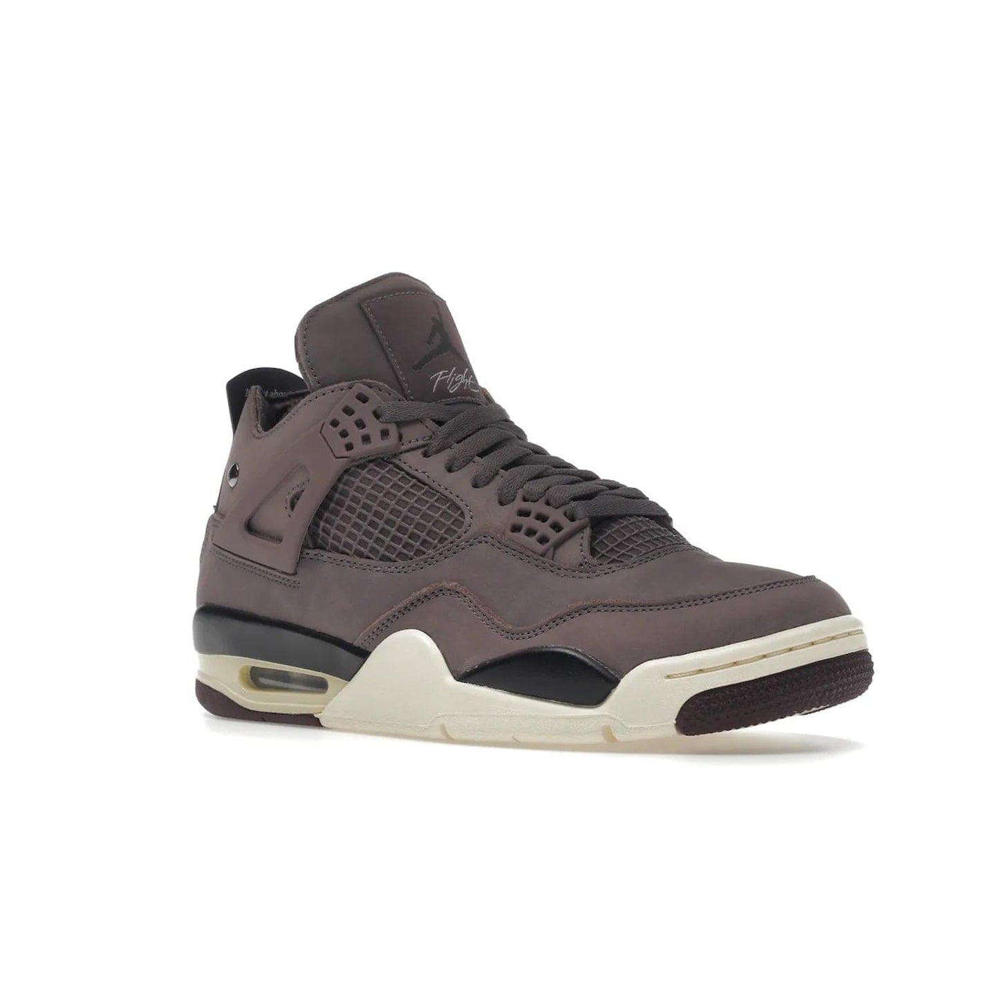 Jordan 4 Retro A Ma Maniére Violet Ore - Image 5 - Only at www.BallersClubKickz.com - Introducing the limited edition Air Jordan 4 A Ma Maniére from the collaboration between James Whitner’s A Ma Maniére and Jordan Brand.Crafted with deep Violet Ore and vintage cream tones, this AJ 4 silhouette has luxury detailing like metallic pins, tonal mesh and quilted interiors.Release, November 2021.