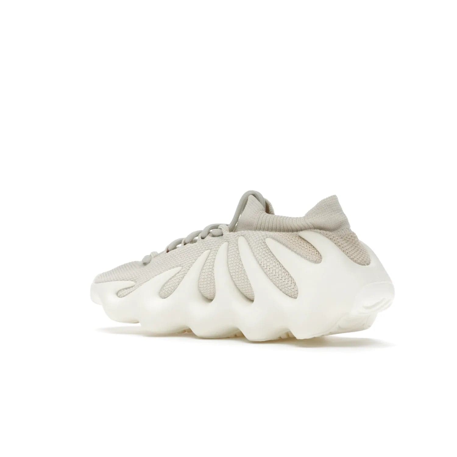 adidas Yeezy 450 Cloud White - Image 23 - Only at www.BallersClubKickz.com - Experience the future with the adidas Yeezy 450 Cloud White. A two-piece design featuring an extreme foam sole and mesh upper, this silhouette is expected to release in March 2021. Get your hands on this striking Cloud White/Cloud White colorway and stand out in the crowd.