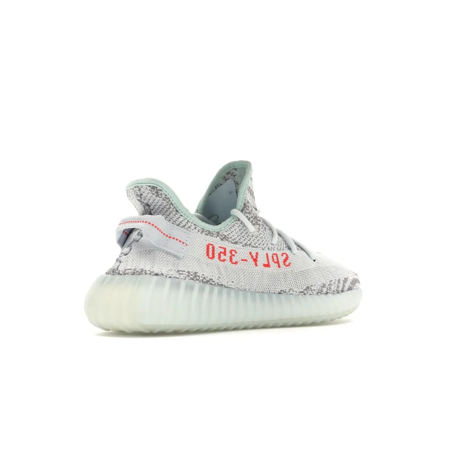adidas Yeezy Boost 350 V2 Blue Tint - Image 33 - Only at www.BallersClubKickz.com - The adidas Yeezy Boost 350 V2 Blue Tint merges fashion and functionality with its Primeknit upper and Boost sole. Released in December 2017, this luxurious sneaker is perfect for making a stylish statement.