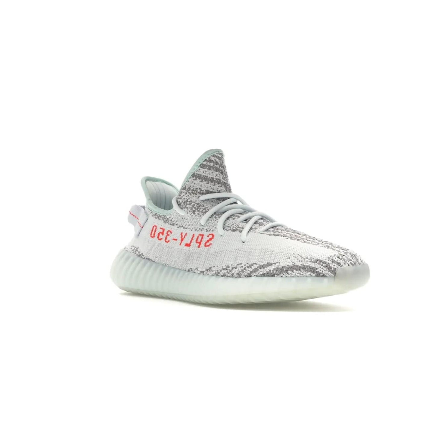 adidas Yeezy Boost 350 V2 Blue Tint - Image 6 - Only at www.BallersClubKickz.com - The adidas Yeezy Boost 350 V2 Blue Tint merges fashion and functionality with its Primeknit upper and Boost sole. Released in December 2017, this luxurious sneaker is perfect for making a stylish statement.