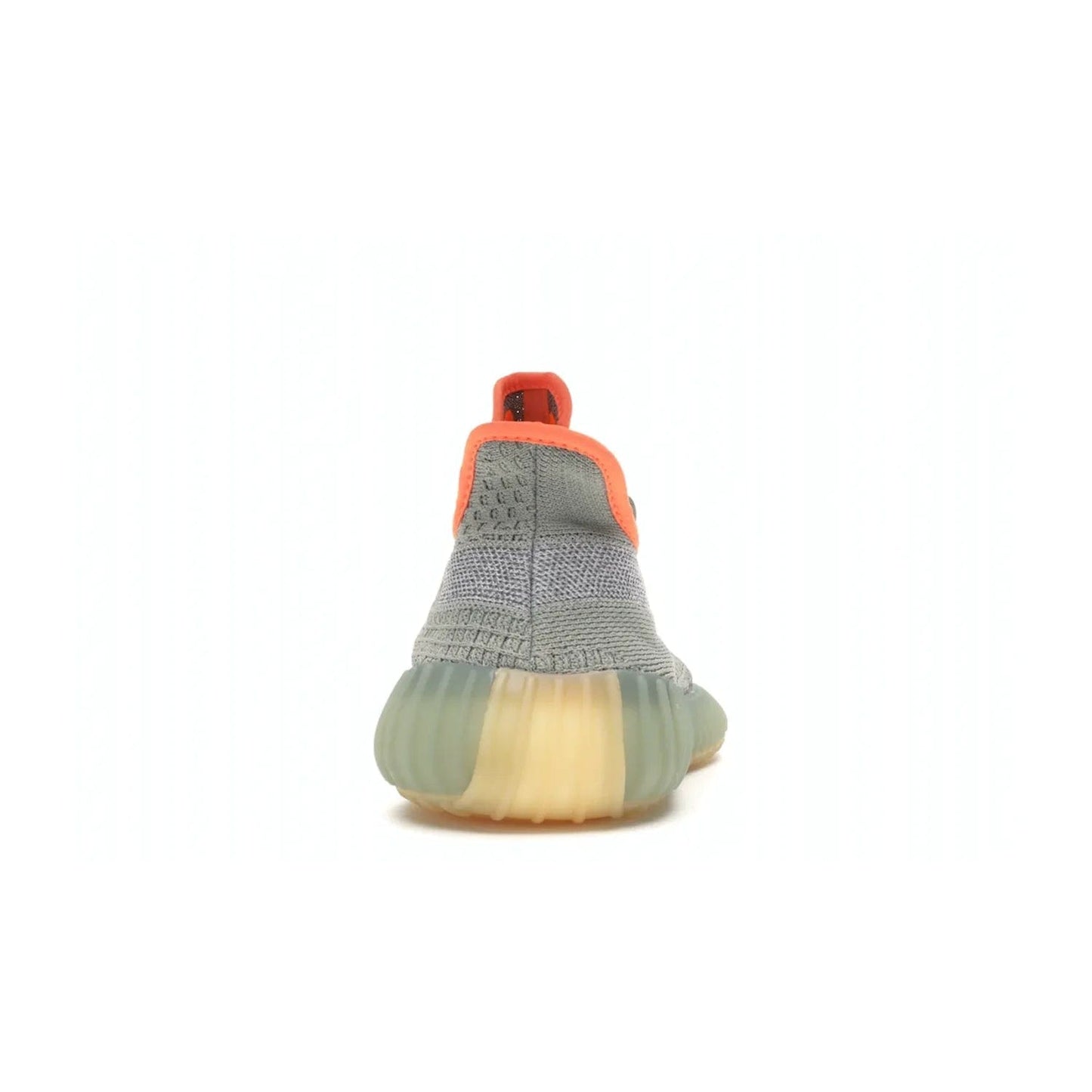 adidas Yeezy Boost 350 V2 Desert Sage - Image 28 - Only at www.BallersClubKickz.com - Upgrade your style with the adidas Yeezy Boost 350 V2 Desert Sage. This 350V2 features a Desert Sage primeknit upper with tonal side stripe, and an orange-highlighted translucent Boost cushioning sole. Stay on-trend in effortless style.