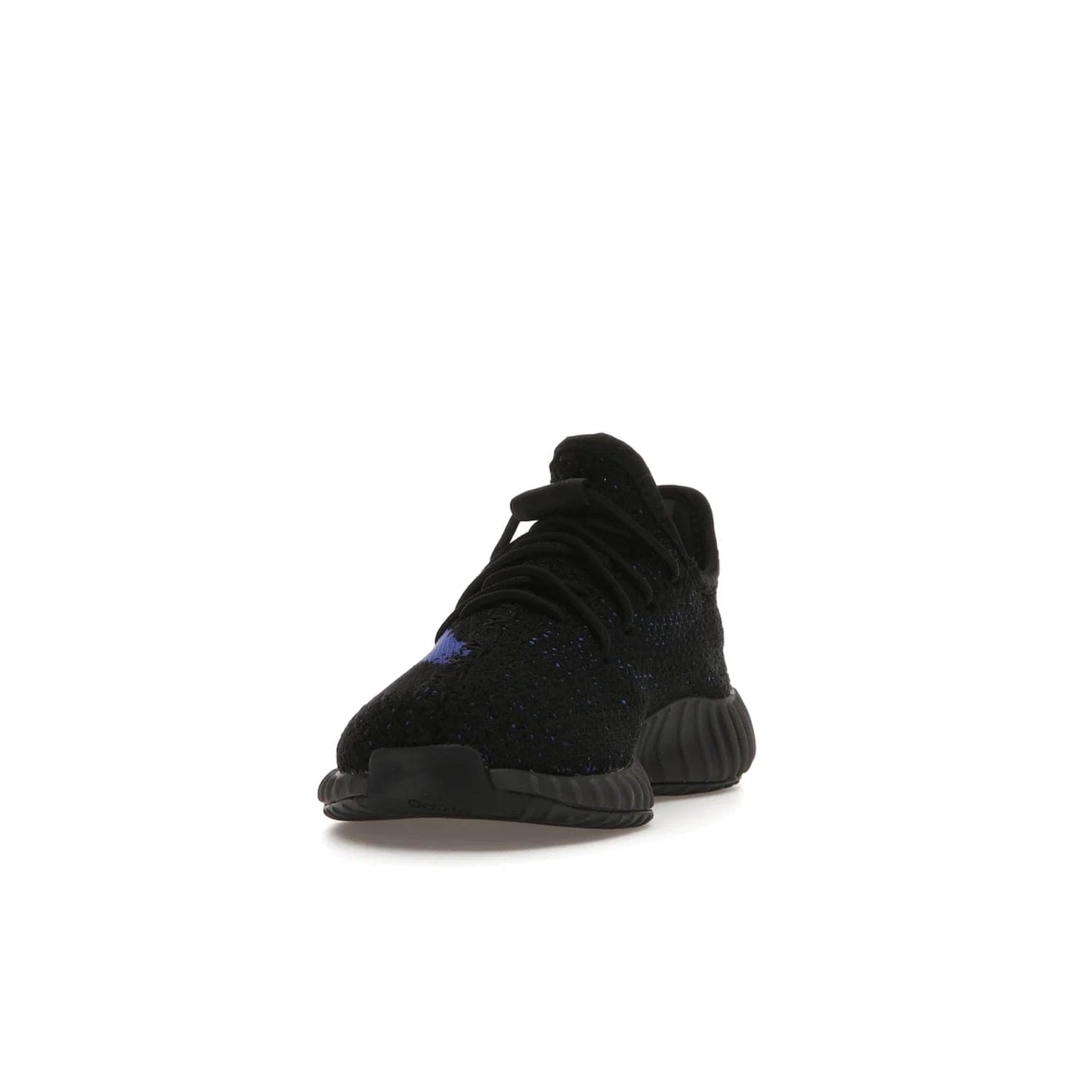 adidas Yeezy Boost 350 V2 Dazzling Blue (Kids) - Image 12 - Only at www.BallersClubKickz.com - Shop the adidas Yeezy Boost 350 V2 Dazzling Blue (Kids). Features a black Primeknit upper with a royal blue 'SPLY-350' streak and a full-length Boost midsole. Durable rubber outsole provides plenty of traction. Available for $160.