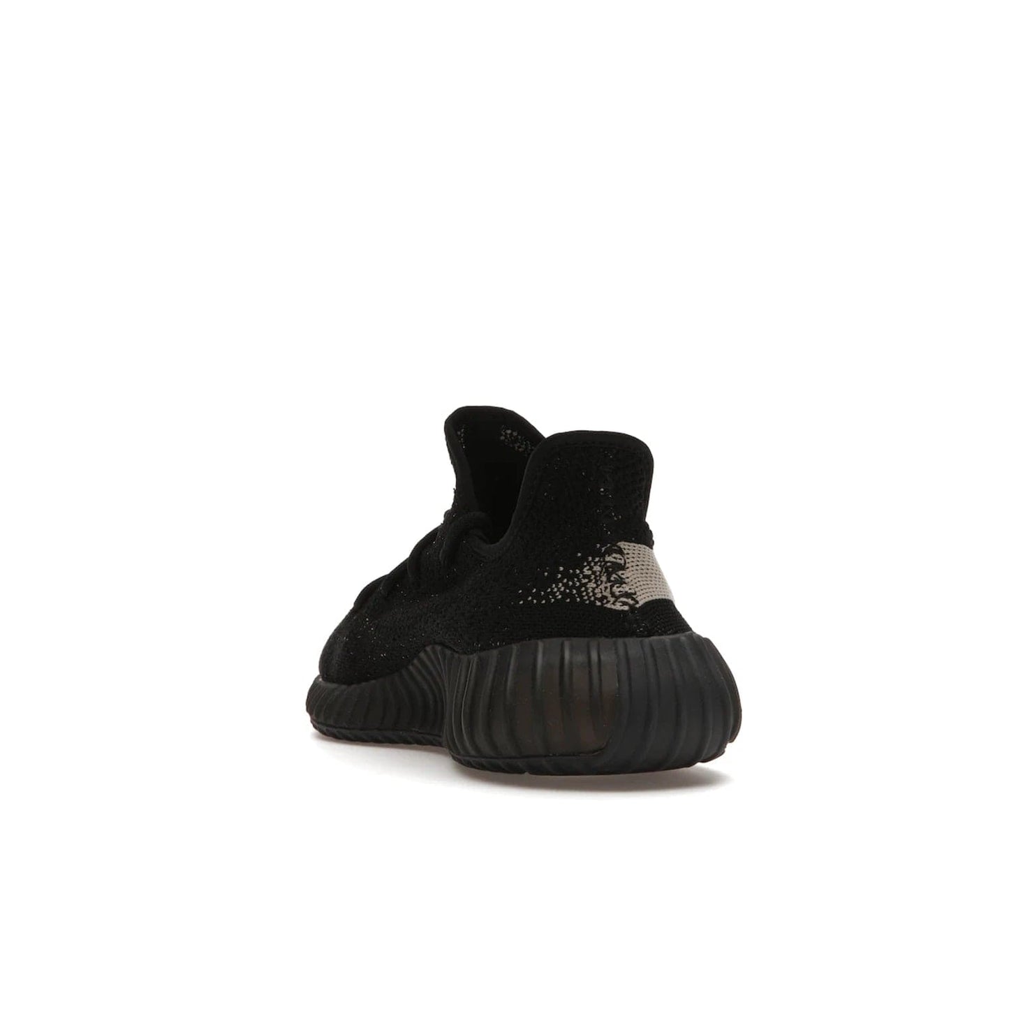 adidas Yeezy Boost 350 V2 Core Black White (2016/2022) - Image 26 - Only at www.BallersClubKickz.com - Stylish adidas Yeezy Boost 350 V2 in classic black with white "SPLY-350" stitched to the side stripe. Features Primeknit upper & Boost sole for comfort. Restock in March 2022.