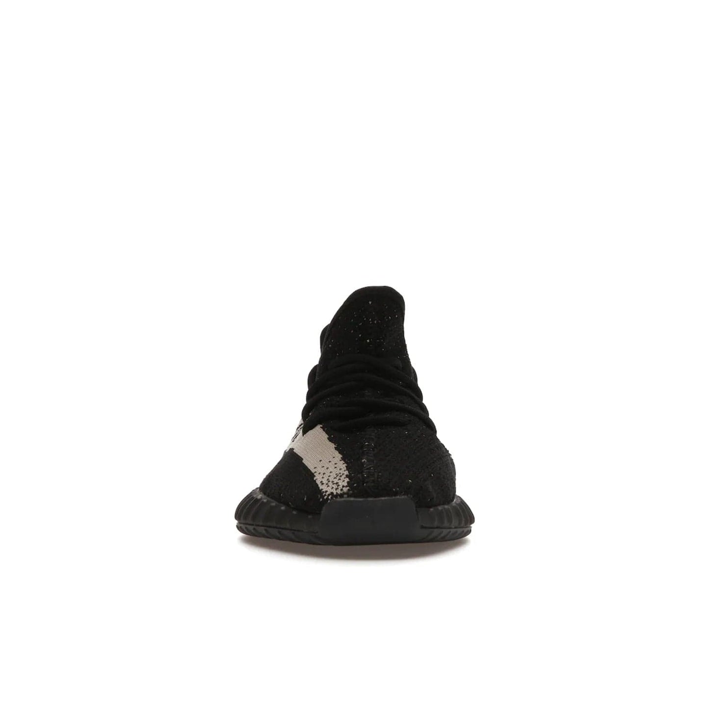 adidas Yeezy Boost 350 V2 Core Black White (2016/2022) - Image 10 - Only at www.BallersClubKickz.com - Stylish adidas Yeezy Boost 350 V2 in classic black with white "SPLY-350" stitched to the side stripe. Features Primeknit upper & Boost sole for comfort. Restock in March 2022.