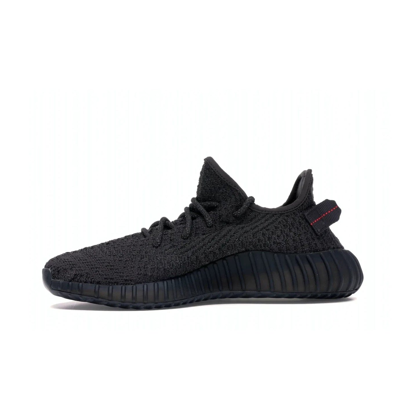 adidas Yeezy Boost 350 V2 Static Black (Reflective) - Image 18 - Only at www.BallersClubKickz.com - Make a statement with the adidas Yeezy Boost 350 V2 Static Black Reflective. All-black upper, reflective accents, midsole, and sole combine for a stylish look. High quality materials. June 2019 release. Add to your collection today.