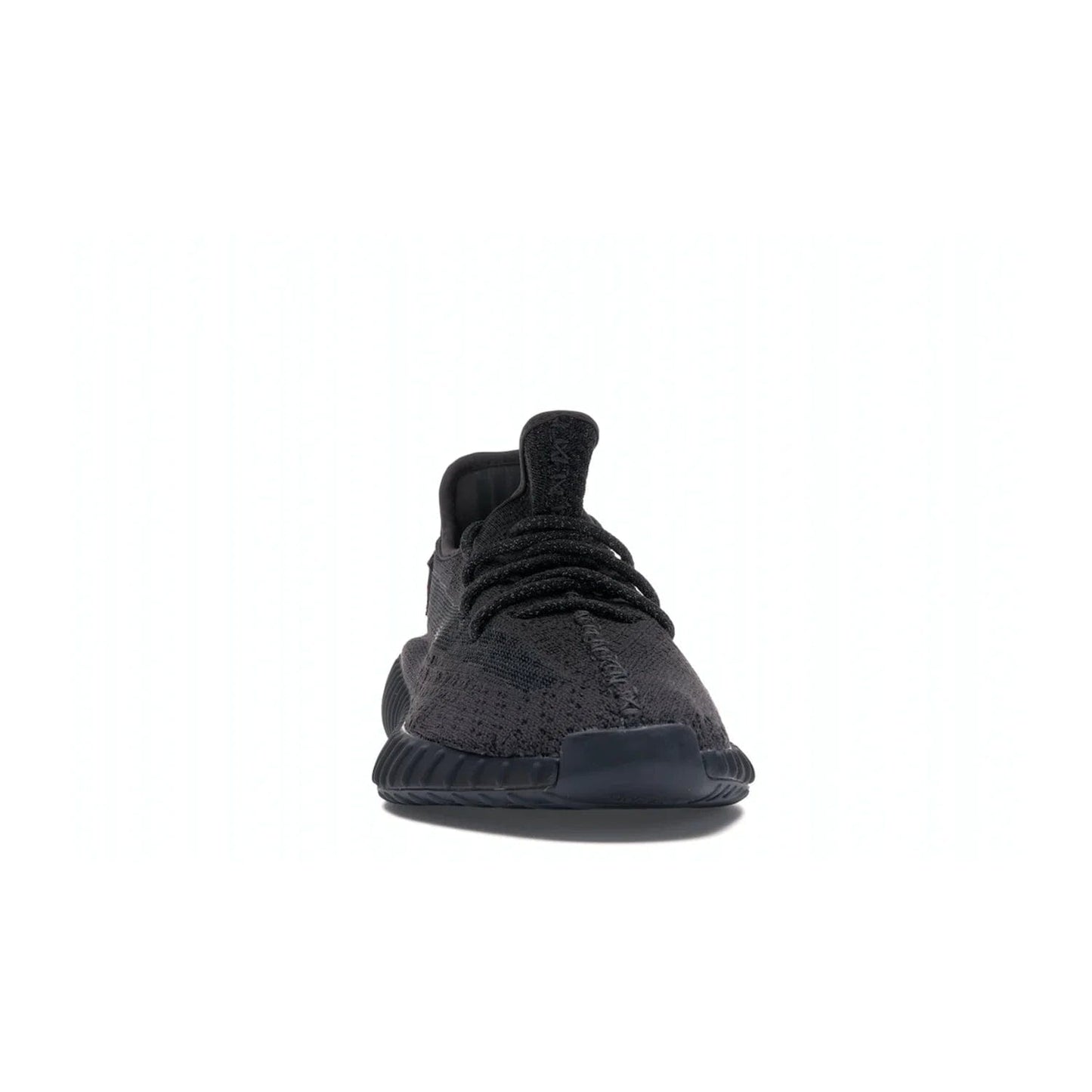 adidas Yeezy Boost 350 V2 Static Black (Reflective) - Image 9 - Only at www.BallersClubKickz.com - Make a statement with the adidas Yeezy Boost 350 V2 Static Black Reflective. All-black upper, reflective accents, midsole, and sole combine for a stylish look. High quality materials. June 2019 release. Add to your collection today.