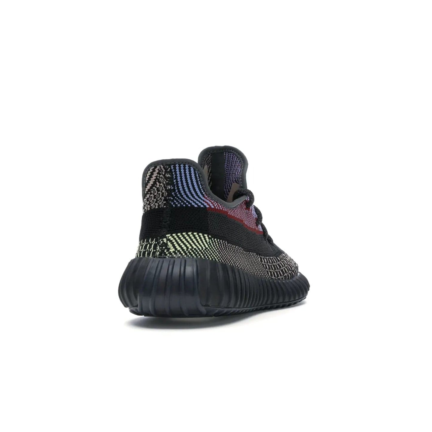 adidas Yeezy Boost 350 V2 Yecheil (Non-Reflective) - Image 30 - Only at www.BallersClubKickz.com - Make a statement with the eye-catching adidas Yeezy Boost 350 V2 Yecheil Non-Reflective. Featuring a spectrum of colorful hues, black upper, Boost cushioning, and black side stripe, the sneaker brings a luxe yet playful finish to any outfit.