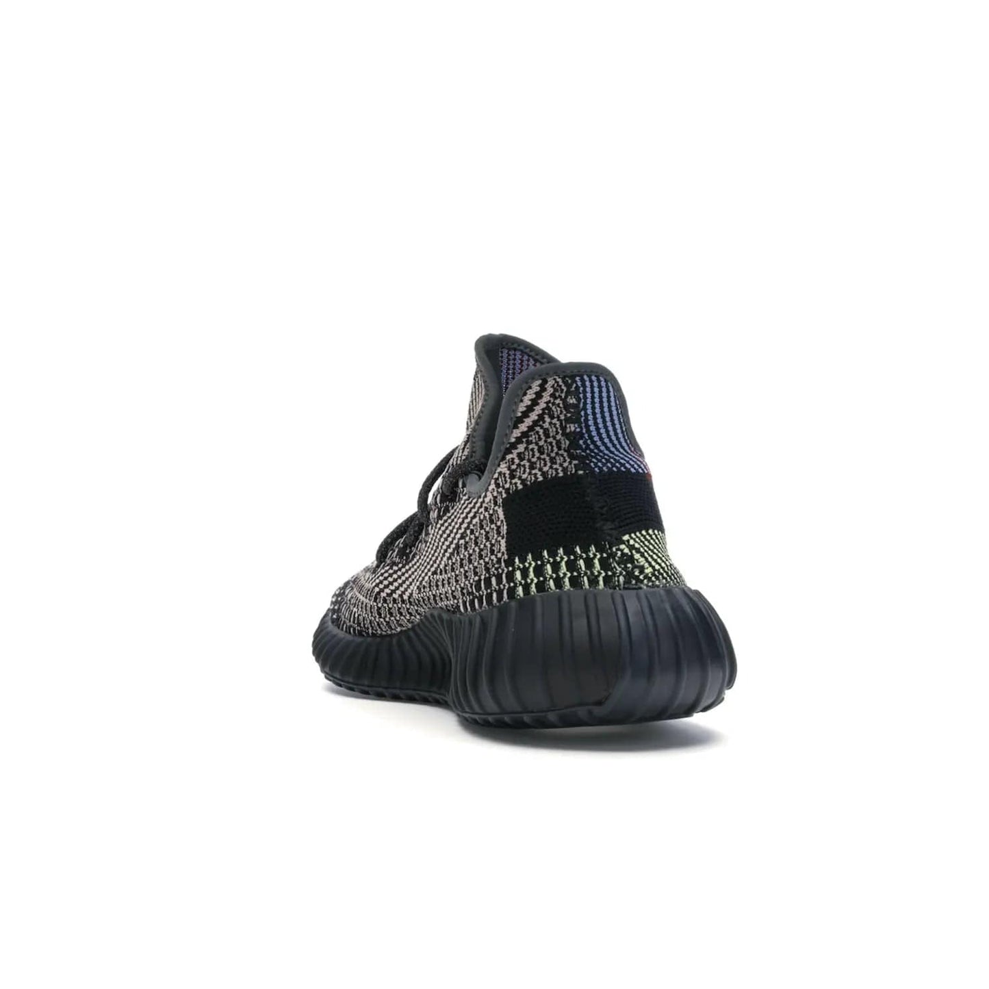 adidas Yeezy Boost 350 V2 Yecheil (Non-Reflective) - Image 26 - Only at www.BallersClubKickz.com - Make a statement with the eye-catching adidas Yeezy Boost 350 V2 Yecheil Non-Reflective. Featuring a spectrum of colorful hues, black upper, Boost cushioning, and black side stripe, the sneaker brings a luxe yet playful finish to any outfit.