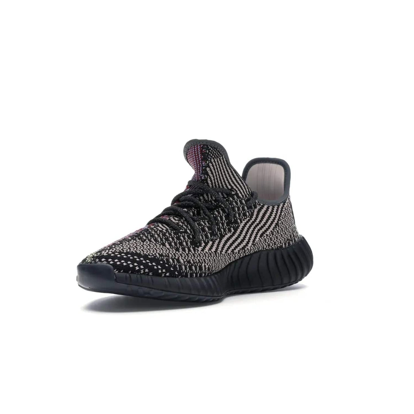 adidas Yeezy Boost 350 V2 Yecheil (Non-Reflective) - Image 14 - Only at www.BallersClubKickz.com - Make a statement with the eye-catching adidas Yeezy Boost 350 V2 Yecheil Non-Reflective. Featuring a spectrum of colorful hues, black upper, Boost cushioning, and black side stripe, the sneaker brings a luxe yet playful finish to any outfit.
