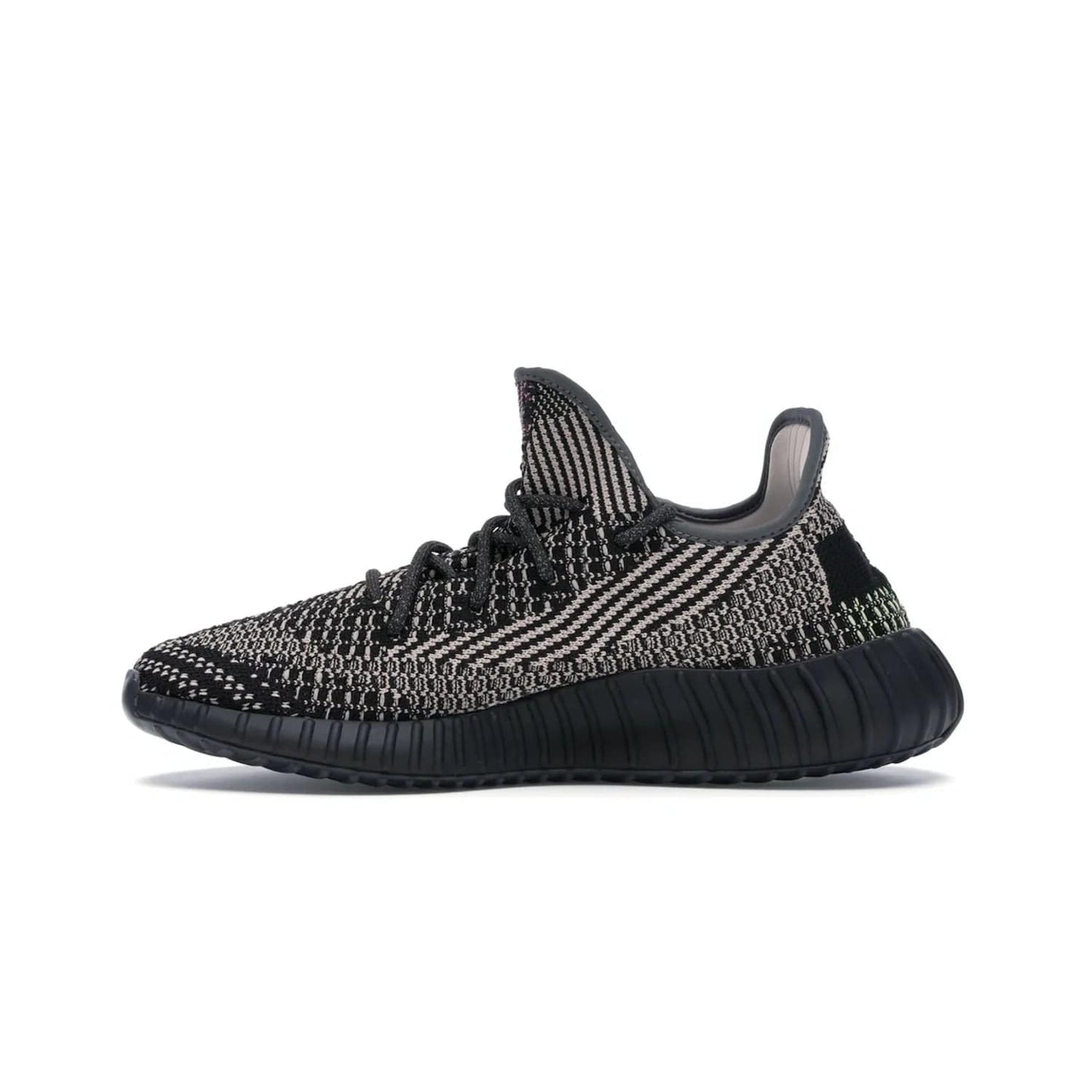 adidas Yeezy Boost 350 V2 Yecheil (Non-Reflective) - Image 19 - Only at www.BallersClubKickz.com - Make a statement with the eye-catching adidas Yeezy Boost 350 V2 Yecheil Non-Reflective. Featuring a spectrum of colorful hues, black upper, Boost cushioning, and black side stripe, the sneaker brings a luxe yet playful finish to any outfit.