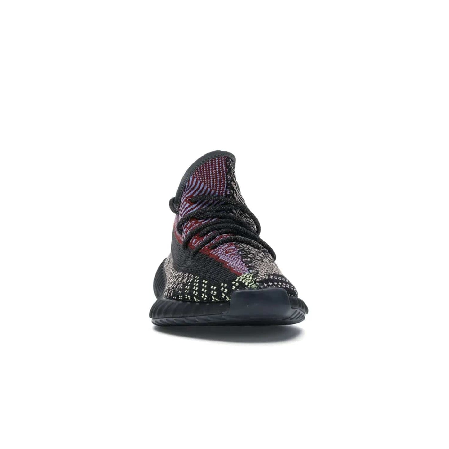 adidas Yeezy Boost 350 V2 Yecheil (Non-Reflective) - Image 9 - Only at www.BallersClubKickz.com - Make a statement with the eye-catching adidas Yeezy Boost 350 V2 Yecheil Non-Reflective. Featuring a spectrum of colorful hues, black upper, Boost cushioning, and black side stripe, the sneaker brings a luxe yet playful finish to any outfit.
