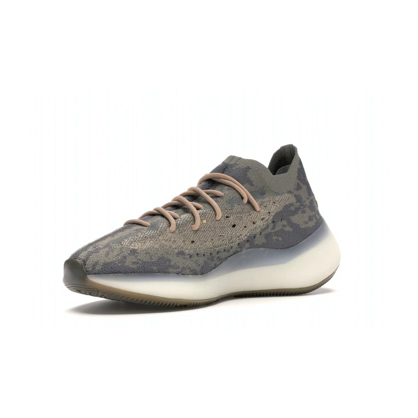 adidas Yeezy Boost 380 Mist Reflective - Image 15 - Only at www.BallersClubKickz.com - Shop adidas Yeezy Boost 380 Mist Reflective for comfort and style. Enjoy unique reflective upper, upgraded translucent Boost midsole, and engineered gum outsole grip. The Mist/Mist/Mist colorway released in February of 2020 is perfect for everyday wear.