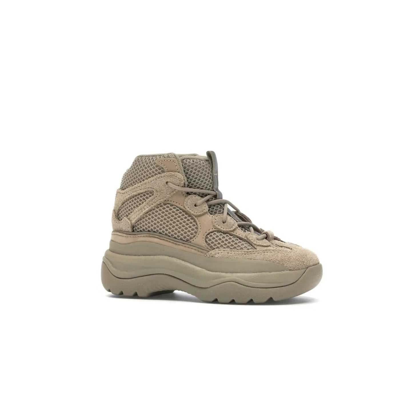 adidas Yeezy Desert Boot Rock (Kids) - Image 3 - Only at www.BallersClubKickz.com - Elevate your style this season with the adidas Yeezy Desert Boot Rock. Crafted from layered nylon and suede, this chic kids' silhouette features an EVA midsole and rubber outsole for superior cushioning and traction.