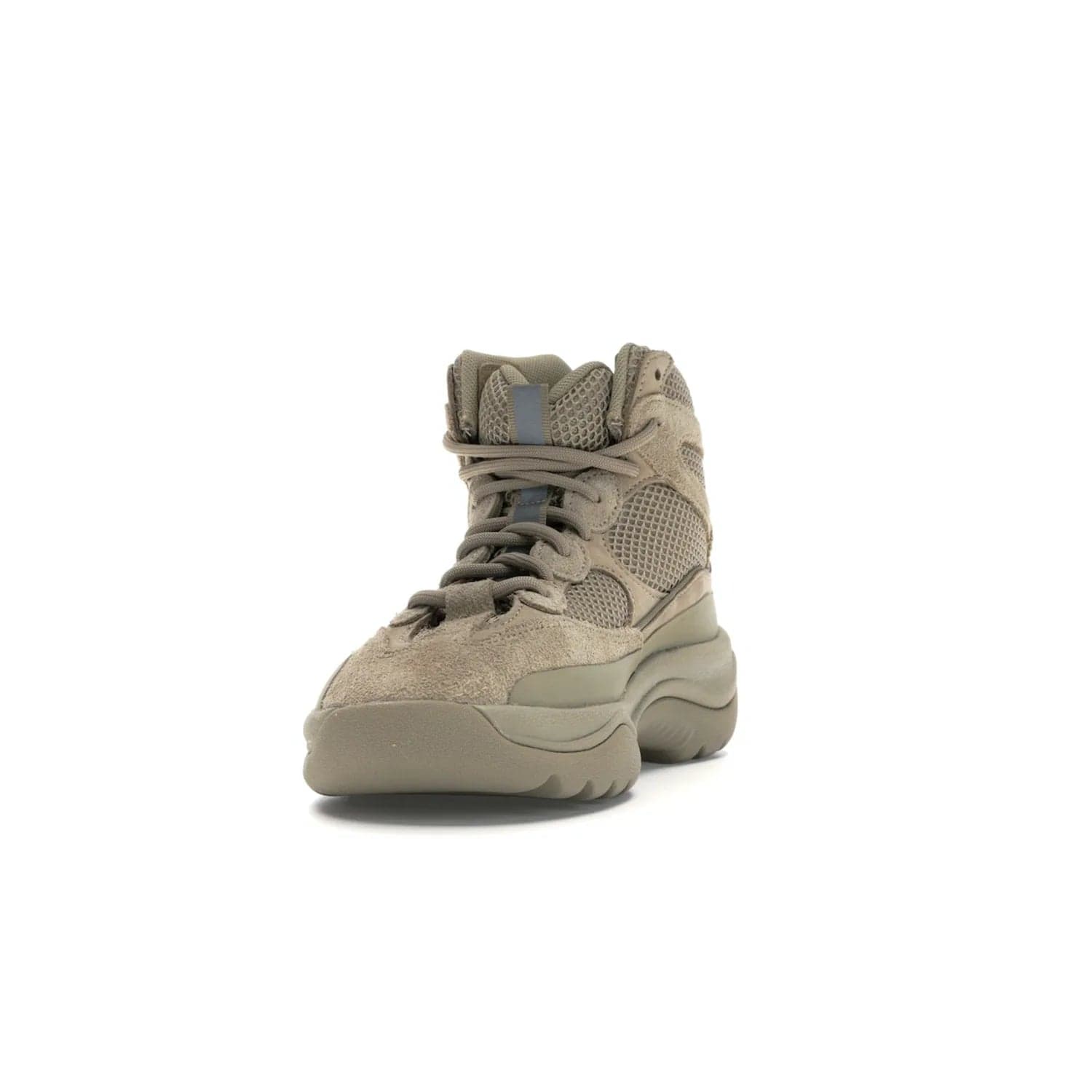 adidas Yeezy Desert Boot Rock - Image 12 - Only at www.BallersClubKickz.com - #
This season, make a fashion statement with the adidas Yeezy Desert Boot Rock. Nubuck and suede upper offers tonal style while the grooved sole provides traction and stability. Get yours in April 2019.