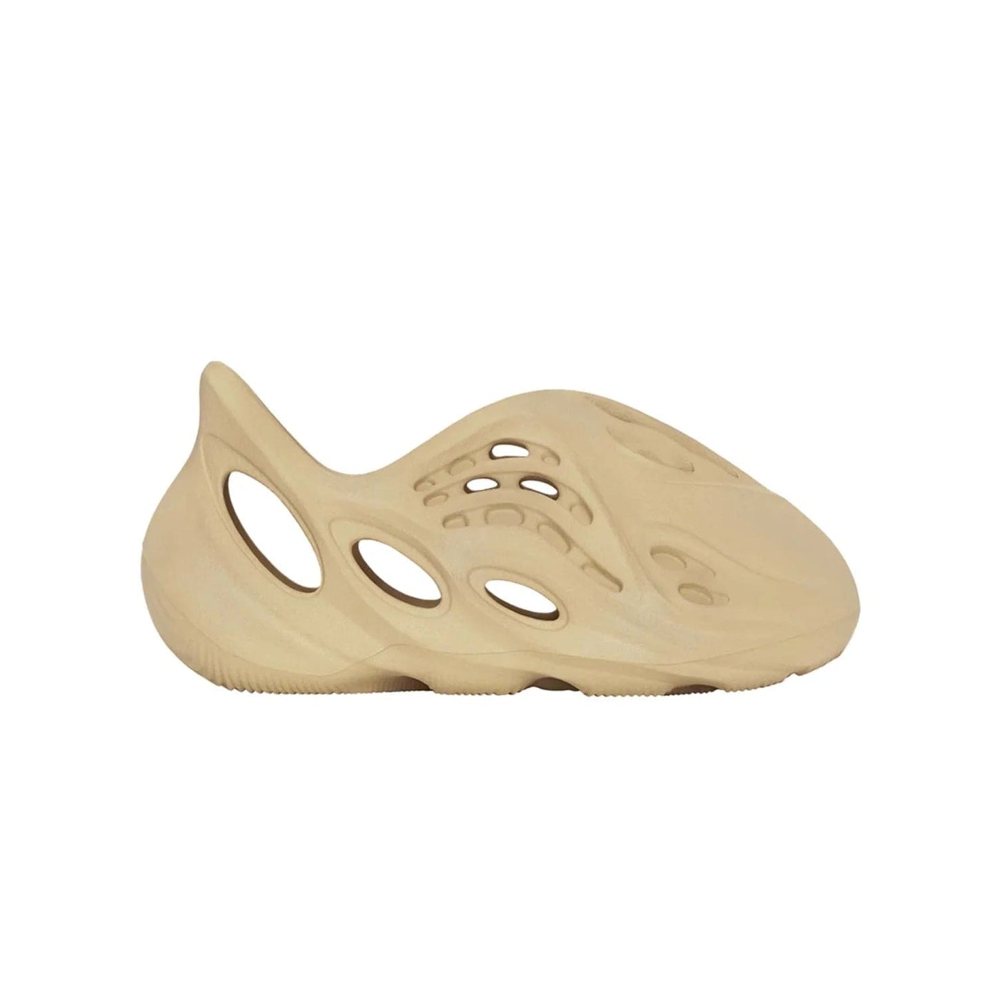 adidas Yeezy Foam RNR Desert Sand (Infants) - Image 1 - Only at www.BallersClubKickz.com - adidas Yeezy Foam RNR Desert Sand Infant - Unisex, neutral beige shoe designed by Kanye West with eco-friendly algae-based foam. Cut-out structure for breathability, wave-like traction for maximum grip. Perfect for everyday activities.