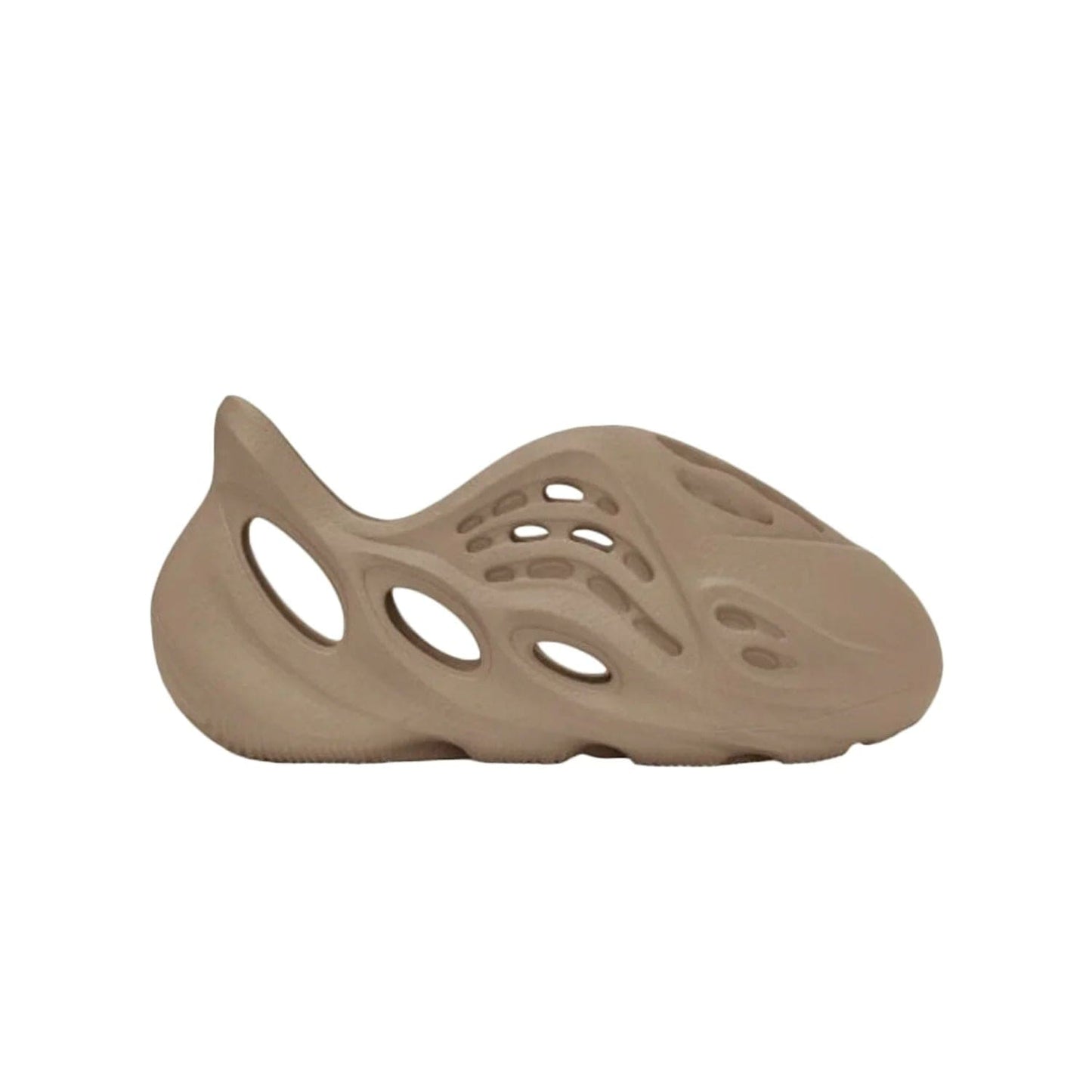 adidas Yeezy Foam RNNR Mist (Infants) - Image 1 - Only at www.BallersClubKickz.com - Shop adidas Yeezy Foam RNNR for kids. Neutral Mist/Mist/Mist colourway. Single-piece textile foam upper & lacing system. Ultra-light Eva foam sole. March 2022 launch.