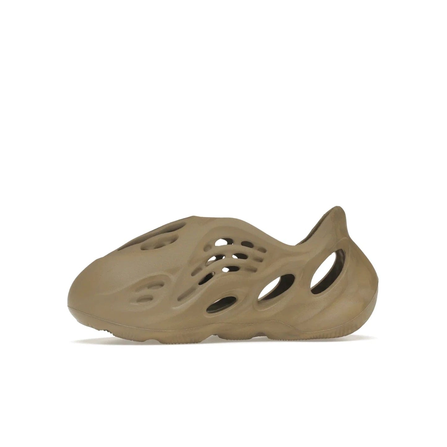 adidas Yeezy Foam RNNR Stone Sage (Kids) - Image 18 - Only at www.BallersClubKickz.com - Comfortable and versatile, the adidas Yeezy Foam RNNR Stone Sage Kids shoe is the perfect choice for everyday activities. Breathability and air flow elements keep feet ventilated, while extra padding in the sole ensures support and comfort. Originally released in March 2022 at an initial price of $60.