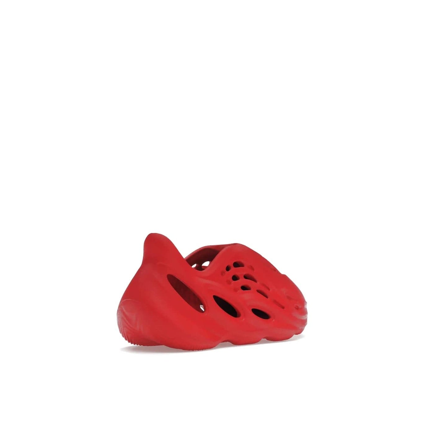 adidas Yeezy Foam RNNR Vermillion (Kids) - Image 32 - Only at www.BallersClubKickz.com - Kids adidas Yeezy Foam RNNR Vermillion - Glossy Vermillion colour palette in a timeless style. October 29th release.