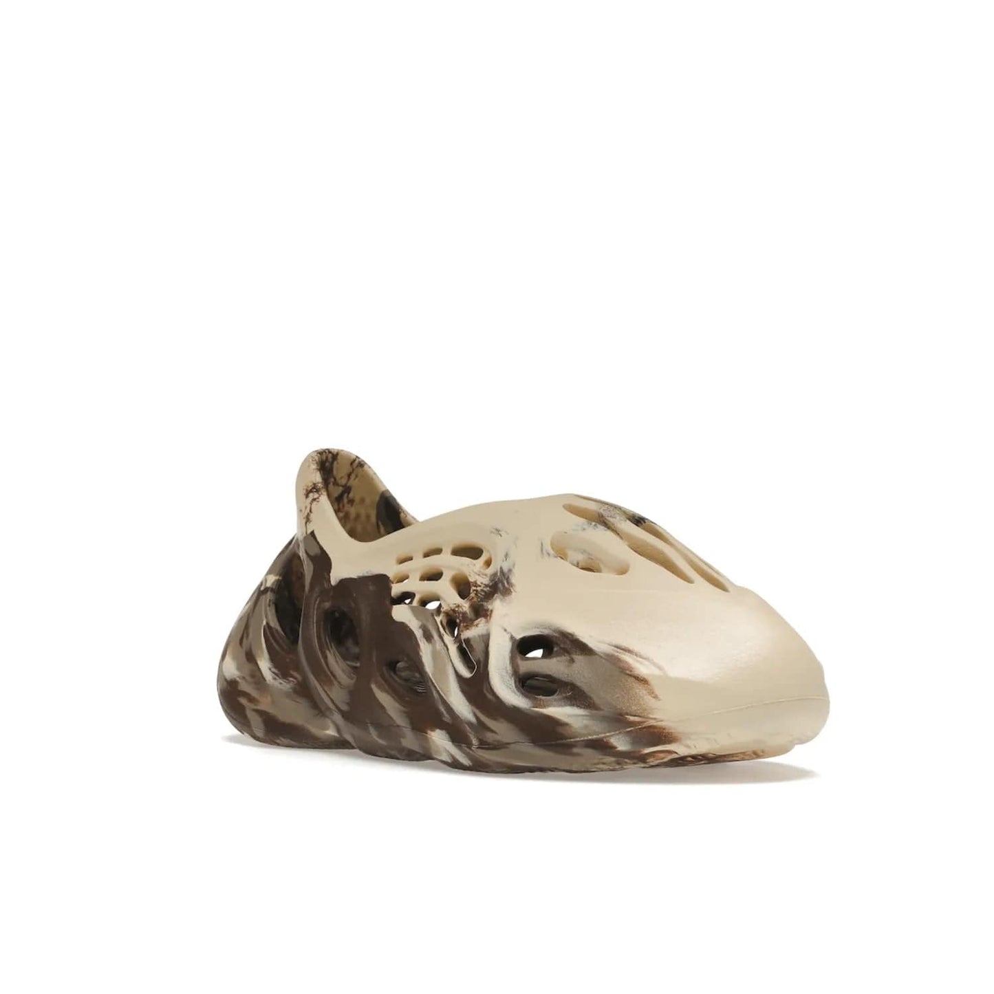adidas Yeezy Foam RNNR MX Cream Clay - Image 6 - Only at www.BallersClubKickz.com - Stay updated on style with the adidas Yeezy Foam RNNR MX Cream Clay. Mix of cream, clay, and grey tones in an all-over streaky camouflage pattern. Released August 2021. Perfect for casual street-style.