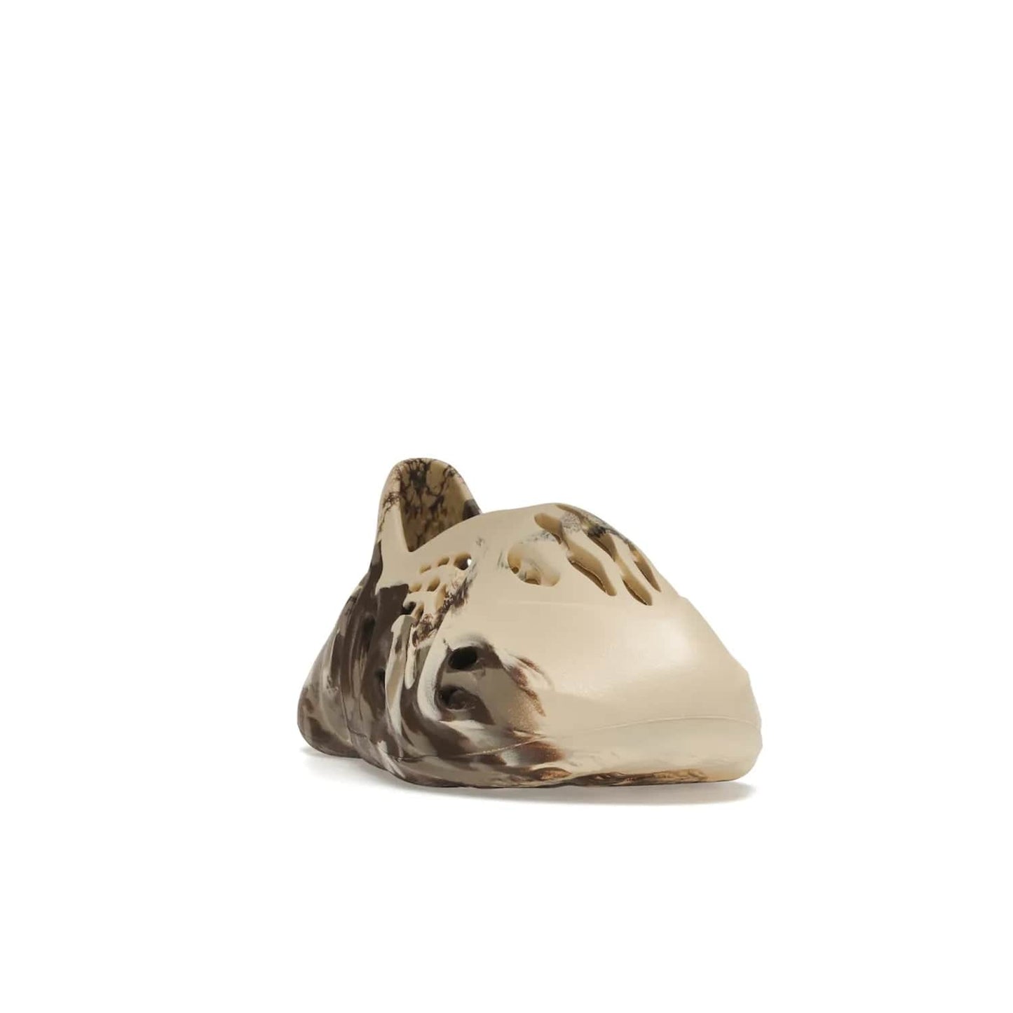 adidas Yeezy Foam RNNR MX Cream Clay - Image 8 - Only at www.BallersClubKickz.com - Stay updated on style with the adidas Yeezy Foam RNNR MX Cream Clay. Mix of cream, clay, and grey tones in an all-over streaky camouflage pattern. Released August 2021. Perfect for casual street-style.