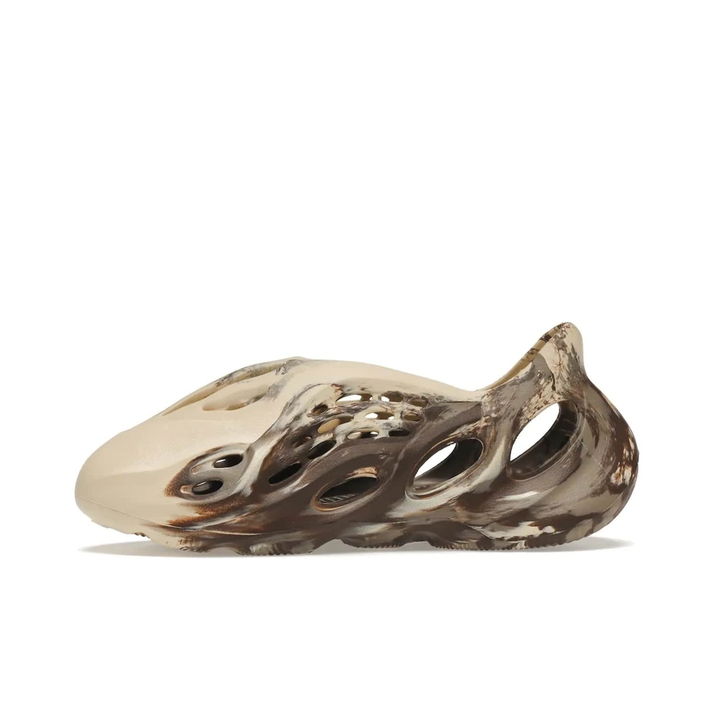 adidas Yeezy Foam RNNR MX Cream Clay - Image 18 - Only at www.BallersClubKickz.com - Stay updated on style with the adidas Yeezy Foam RNNR MX Cream Clay. Mix of cream, clay, and grey tones in an all-over streaky camouflage pattern. Released August 2021. Perfect for casual street-style.