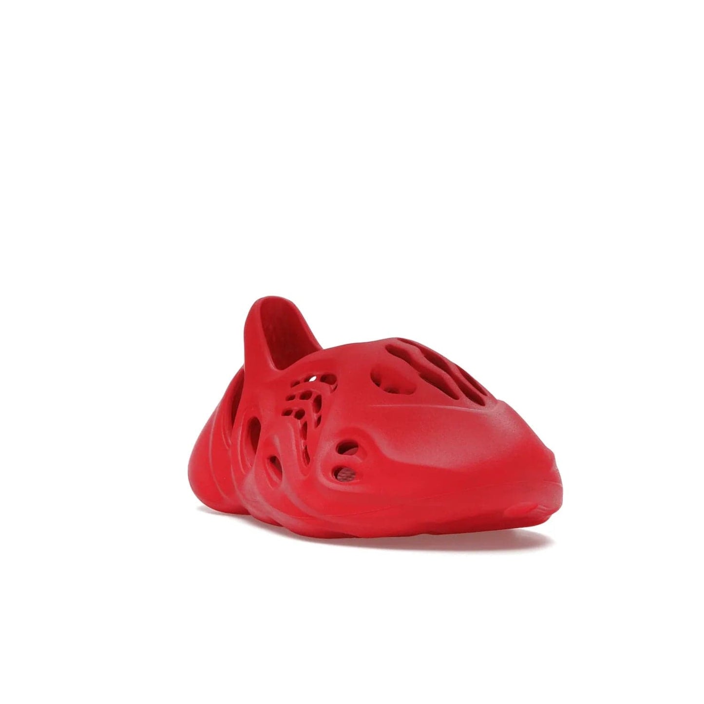 adidas Yeezy Foam RNNR Vermillion - Image 7 - Only at www.BallersClubKickz.com - The adidas Yeezy Foam RNNR Vermillion: stand out with a bold all-red EVA foam upper, cushioned footbed for support and stability. Get your pair now!