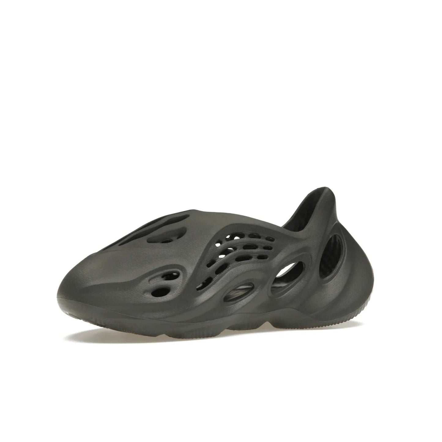 adidas Yeezy Foam RNR Carbon - Image 16 - Only at www.BallersClubKickz.com - Experience truly next-level comfort with the adidas Yeezy Foam RNR Carbon. With its one-piece foam and rubber construction, strategic perforations for optimal breathability, and sleek Carbon colorway, the sneaker is an unrelenting testament to Yeezy innovation. Available August 8, 2023, for $80.