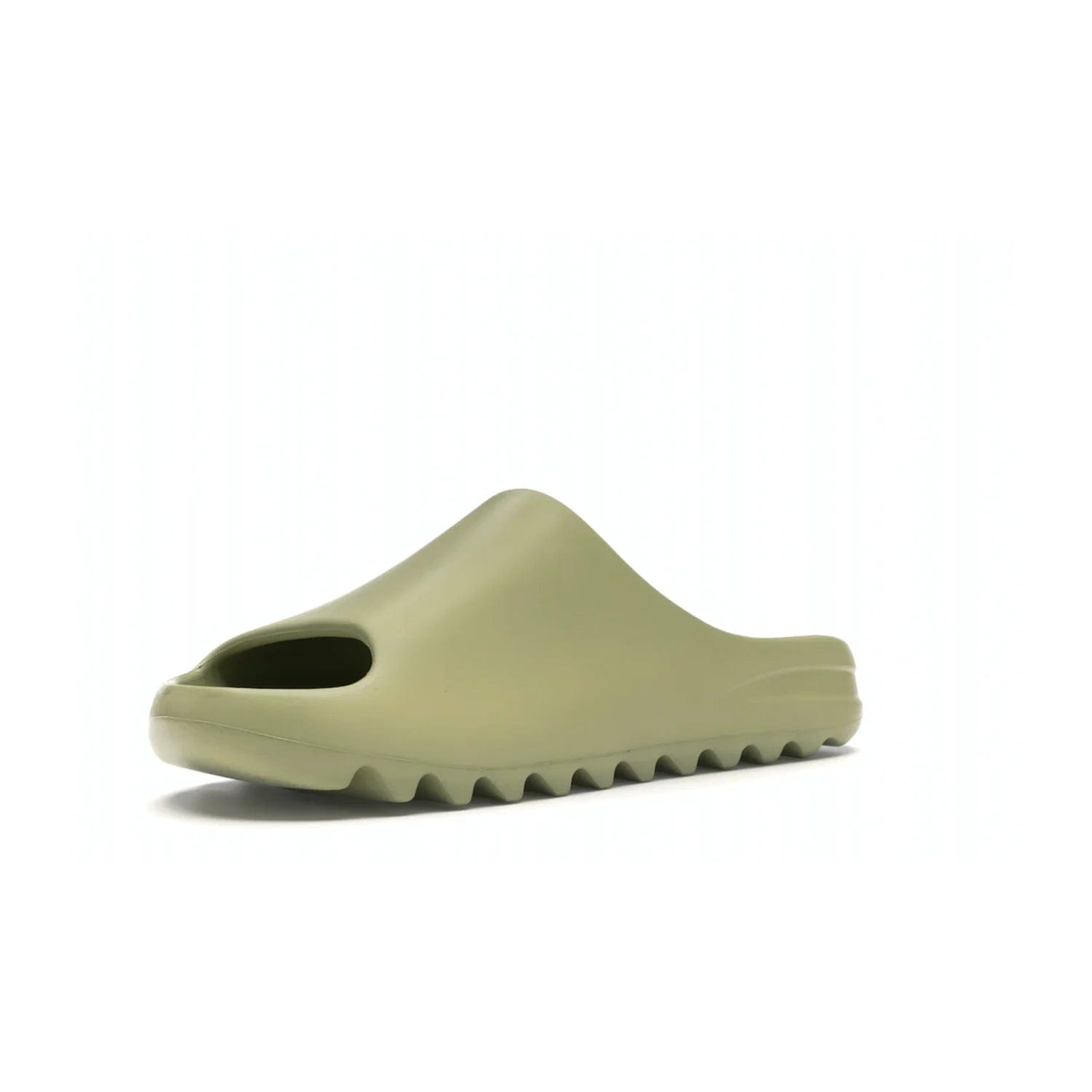 adidas Yeezy Slide Resin (2019/2021) - Image 15 - Only at www.BallersClubKickz.com - Step into fashion and function with the adidas Yeezy Slide Resin. Featuring a lightweight Resin EVA foam construction and an outsole with accentuated grooves for traction and support. The latest release is available in a Resin/Resin/Resin colorway, combining modern aesthetics and classic style. Step into style with the adidas Yeezy Slide Resin and be the trend-setter this season.