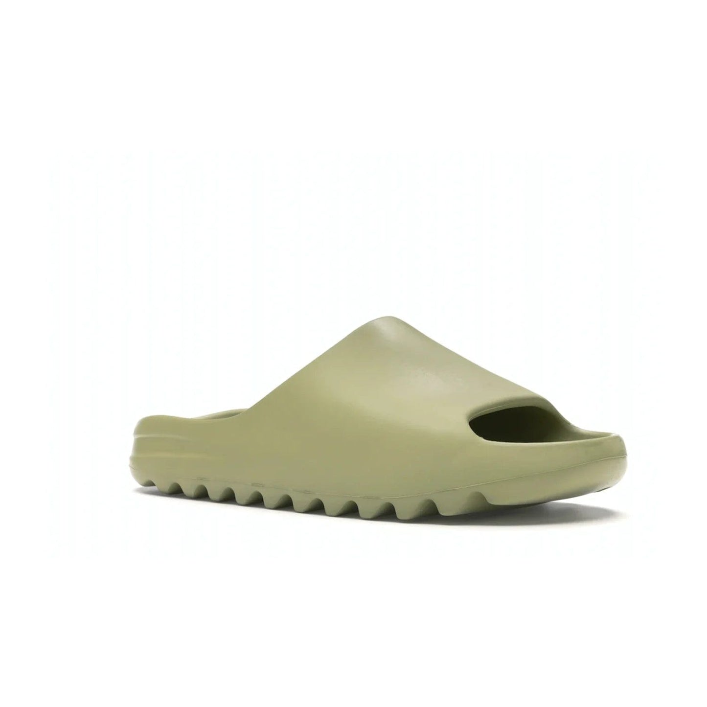 adidas Yeezy Slide Resin (2019/2021) - Image 5 - Only at www.BallersClubKickz.com - Step into fashion and function with the adidas Yeezy Slide Resin. Featuring a lightweight Resin EVA foam construction and an outsole with accentuated grooves for traction and support. The latest release is available in a Resin/Resin/Resin colorway, combining modern aesthetics and classic style. Step into style with the adidas Yeezy Slide Resin and be the trend-setter this season.