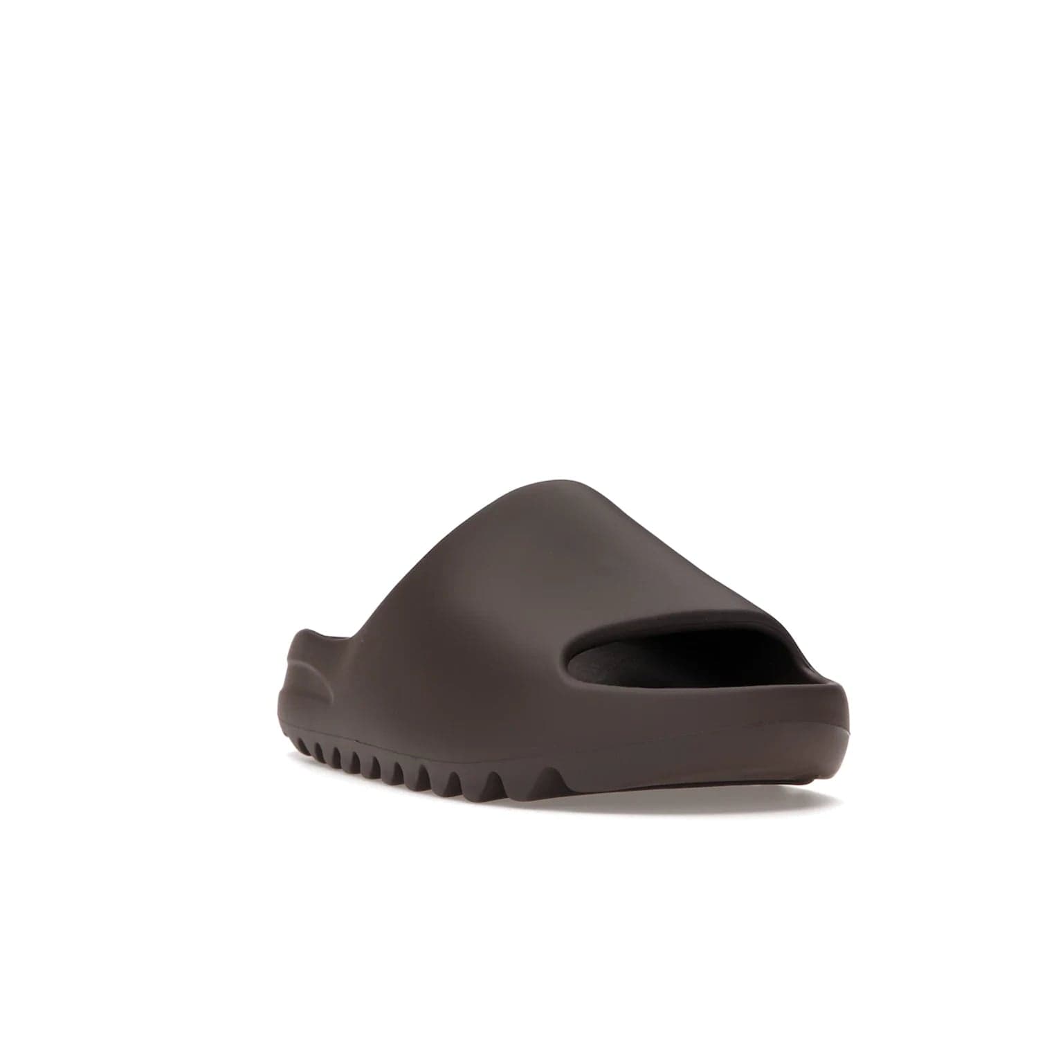 adidas Yeezy Slide Soot - Image 7 - Only at www.BallersClubKickz.com - Shop the Yeezy Slide Soot sneaker by Adidas, a sleek blend of form and function. Monochrome silhouette in Soot/Soot/Soot. Lightweight EVA foam offers comfort and durability. Get the must-have style today.