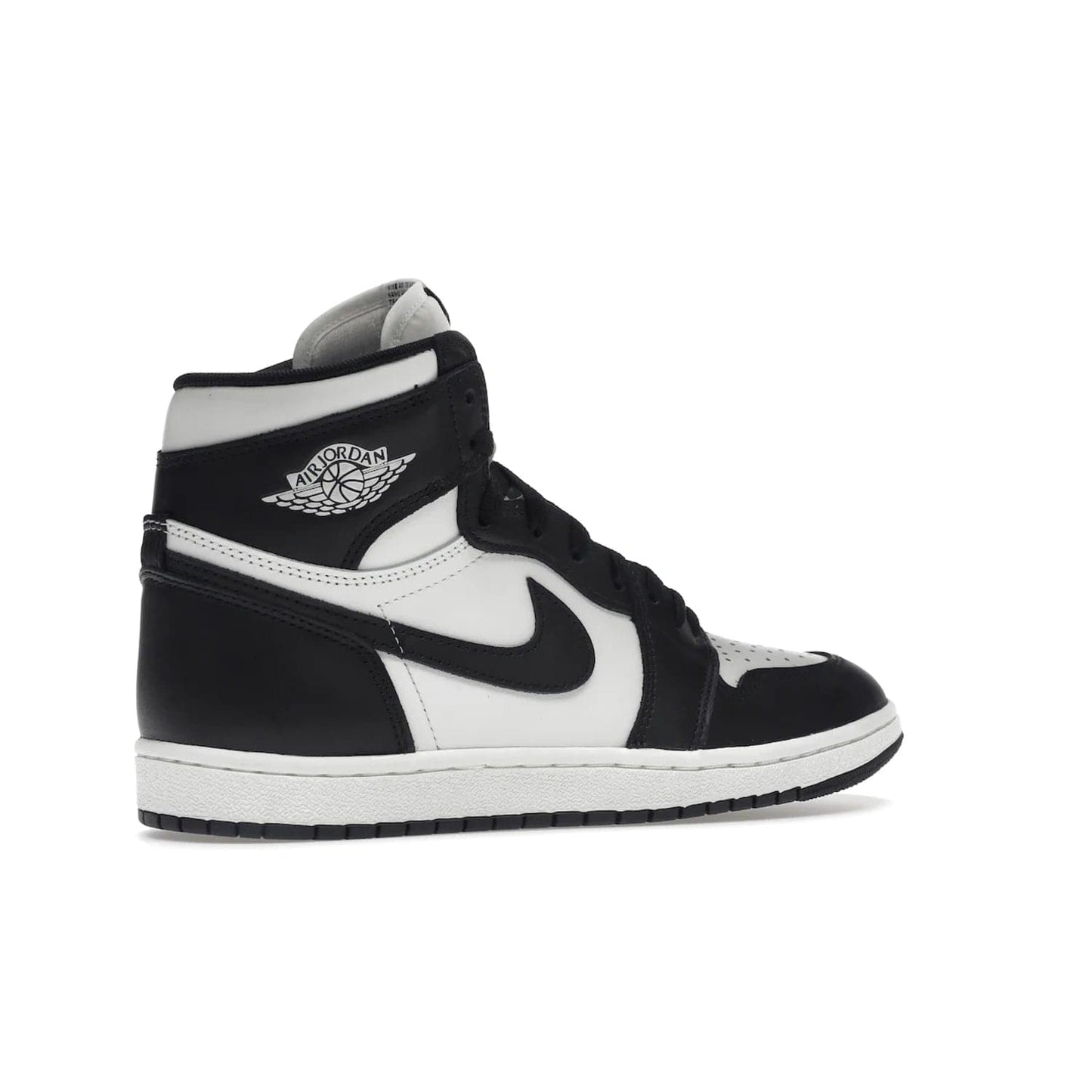 Jordan 1 Retro High 85 Black White (2023) - Image 34 - Only at www.BallersClubKickz.com - Brand new Jordan 1 Retro High 85 Black White (2023) now available. A classic color scheme of black and white leather uppers with signature Nike Air logo on the tongue. Must-have for any Air Jordan fan. Available February 15, 2023.