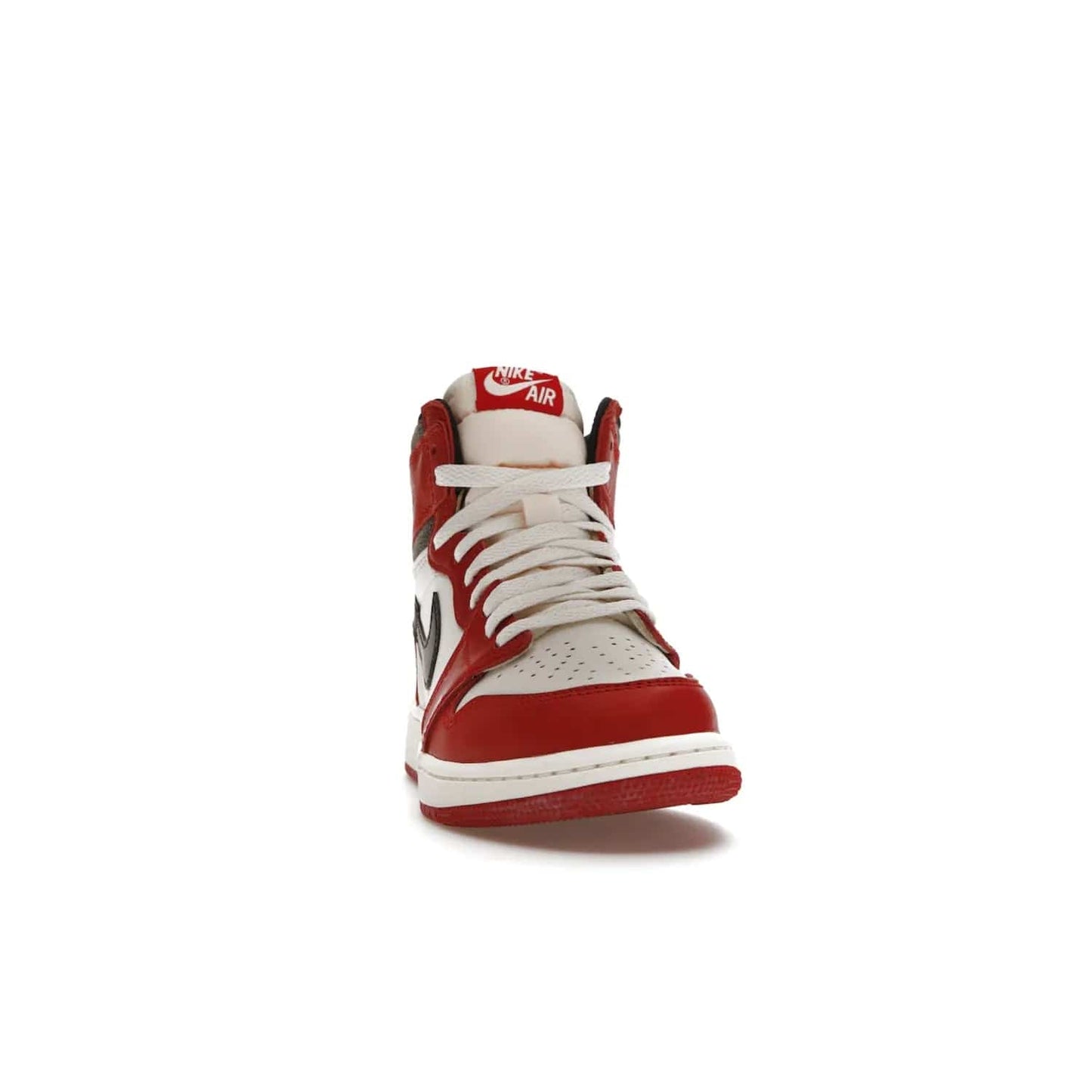 Jordan 1 Retro High OG Chicago Lost and Found (GS) - Image 9 - Only at www.BallersClubKickz.com - Grab the Air Jordan 1 Retro High OG Chicago Reimagined GS, presenting in classic 1985 silhouette. Varsity Red, Black, Muslin and Sail hues, featuring Nike Air branding, Wings on the collars and printed insoles. Don't miss out when it releases 19th Nov 2022.