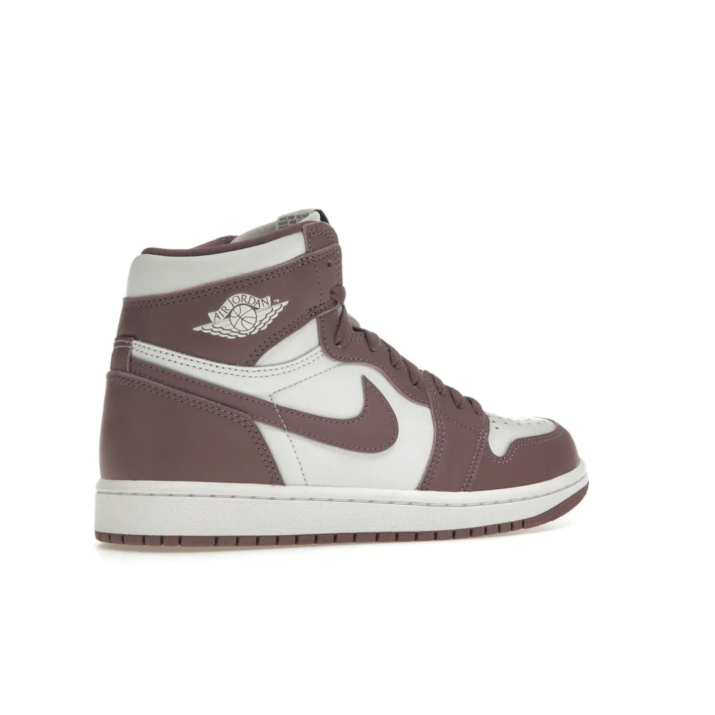 Jordan 1 Retro High OG Mauve - Image 34 - Only at www.BallersClubKickz.com - Eye-catching Jordan 1 Retro High OG Mauve releases October 14th, 2023. White base overlayed with Sky J Mauve hue, white trim. Turn heads with this bold, unique style.