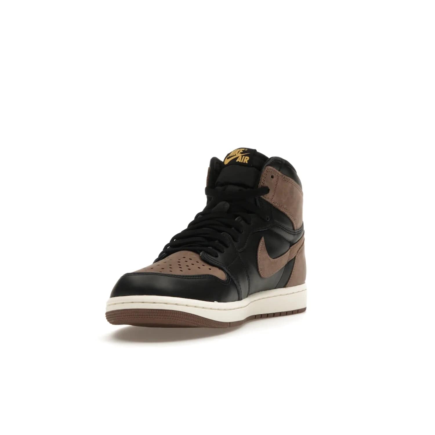 Jordan 1 Retro High OG Palomino - Image 13 - Only at www.BallersClubKickz.com - The Jordan 1 Retro High OG Palomino. Crafted with leather and nubuck, detailed with shades of black and palomino. A timeless classic with modern style, perfect for elevating any sneaker collection. Get your pair, launching September 2, 2023.