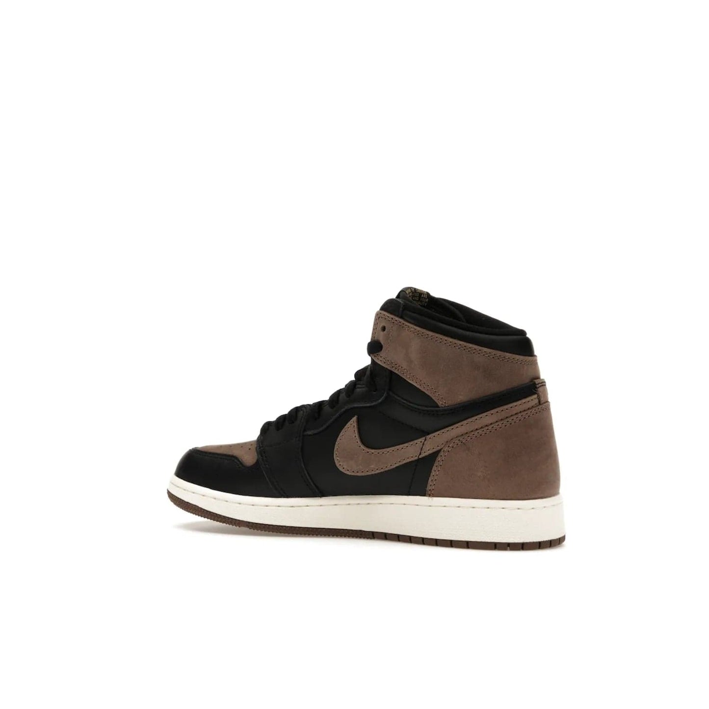 Jordan 1 Retro High OG Palomino (GS) - Image 22 - Only at www.BallersClubKickz.com - Introducing the luxurious Jordan 1 Retro High OG Palomino (GS). Featuring black leather with metallic gold and palomino accents, this sneaker is perfect for any occasion. Grab yours when they release on September 2nd of 2023.