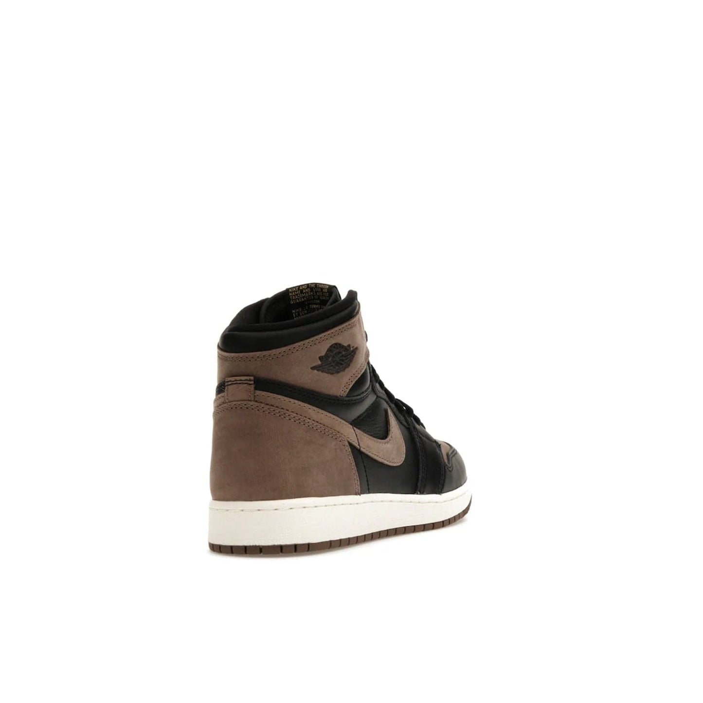 Jordan 1 Retro High OG Palomino (GS) - Image 31 - Only at www.BallersClubKickz.com - Introducing the luxurious Jordan 1 Retro High OG Palomino (GS). Featuring black leather with metallic gold and palomino accents, this sneaker is perfect for any occasion. Grab yours when they release on September 2nd of 2023.