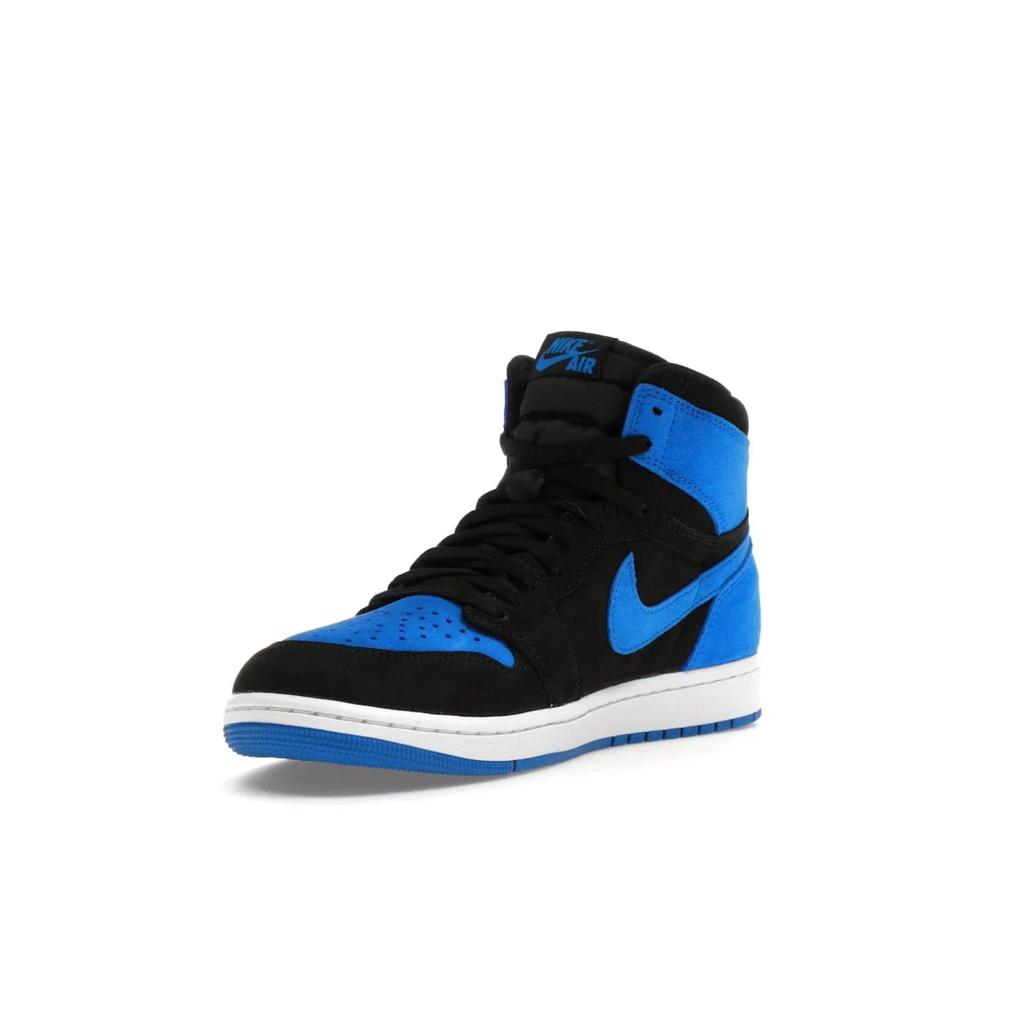 Jordan 1 Retro High OG Royal Reimagined - Image 14 - Only at www.BallersClubKickz.com - ####
Old meets the new: Jordan 1 Retro High OG 'Royal Reimagined' is a bold statement of evolution with its royal blue and black suede material makeup. Swoosh overlays, Wings logos, padded ankle collars and Nike Air tags maintain the OG's legendary lineage. Get a pair on November 4th and be part of a fearless, unyielding story.