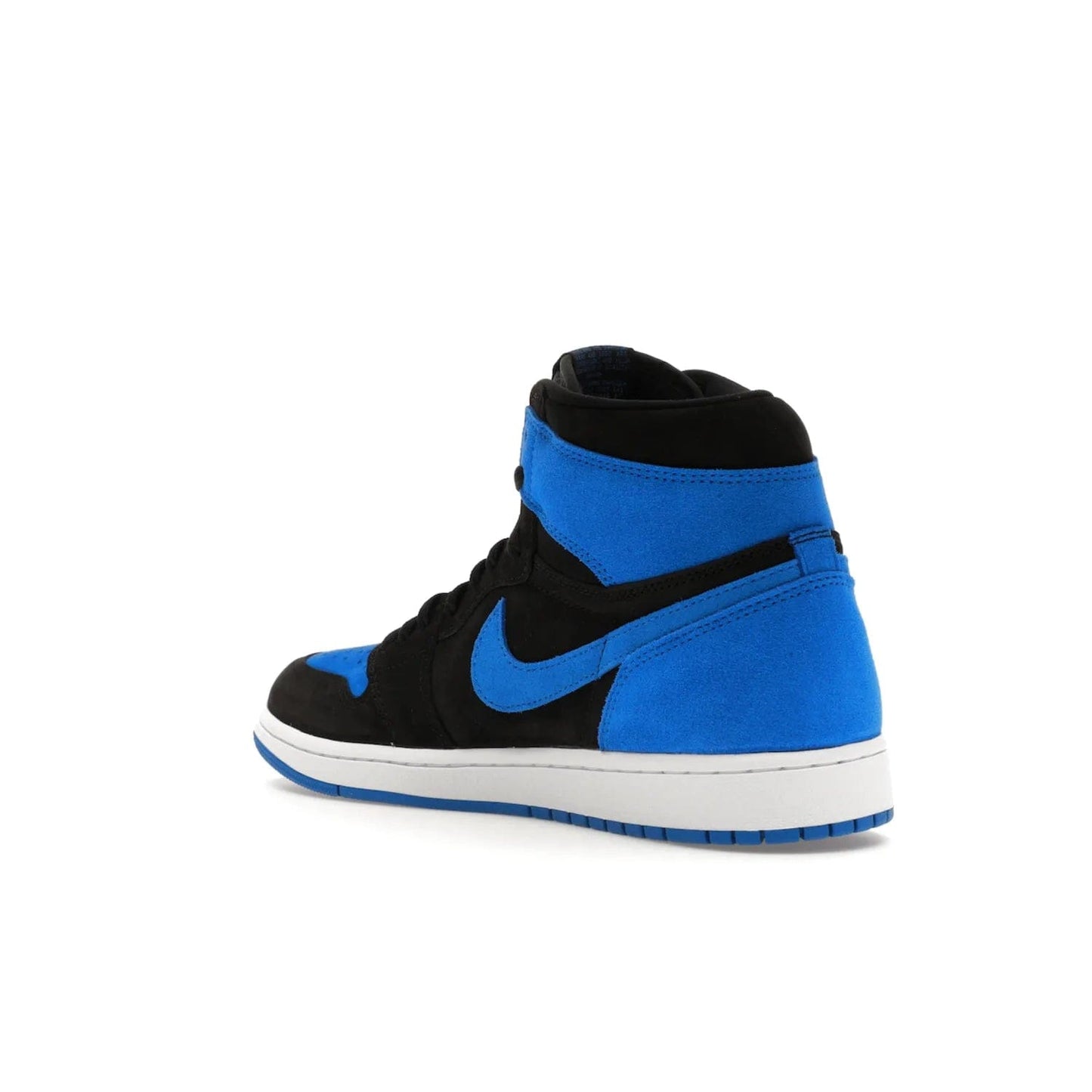 Jordan 1 Retro High OG Royal Reimagined - Image 24 - Only at www.BallersClubKickz.com - ####
Old meets the new: Jordan 1 Retro High OG 'Royal Reimagined' is a bold statement of evolution with its royal blue and black suede material makeup. Swoosh overlays, Wings logos, padded ankle collars and Nike Air tags maintain the OG's legendary lineage. Get a pair on November 4th and be part of a fearless, unyielding story.