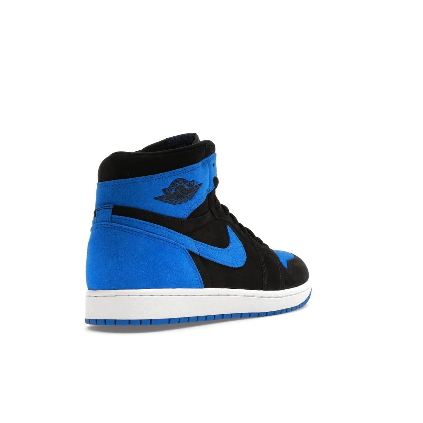 Jordan 1 Retro High OG Royal Reimagined - Image 32 - Only at www.BallersClubKickz.com - ####
Old meets the new: Jordan 1 Retro High OG 'Royal Reimagined' is a bold statement of evolution with its royal blue and black suede material makeup. Swoosh overlays, Wings logos, padded ankle collars and Nike Air tags maintain the OG's legendary lineage. Get a pair on November 4th and be part of a fearless, unyielding story.