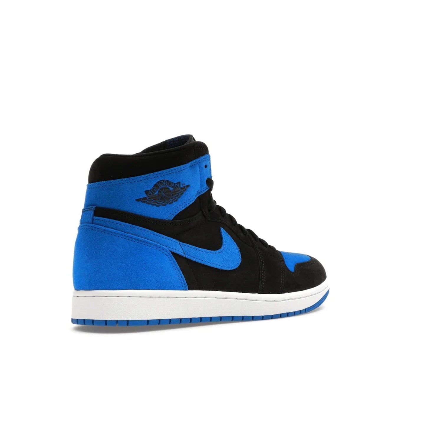 Jordan 1 Retro High OG Royal Reimagined - Image 33 - Only at www.BallersClubKickz.com - ####
Old meets the new: Jordan 1 Retro High OG 'Royal Reimagined' is a bold statement of evolution with its royal blue and black suede material makeup. Swoosh overlays, Wings logos, padded ankle collars and Nike Air tags maintain the OG's legendary lineage. Get a pair on November 4th and be part of a fearless, unyielding story.