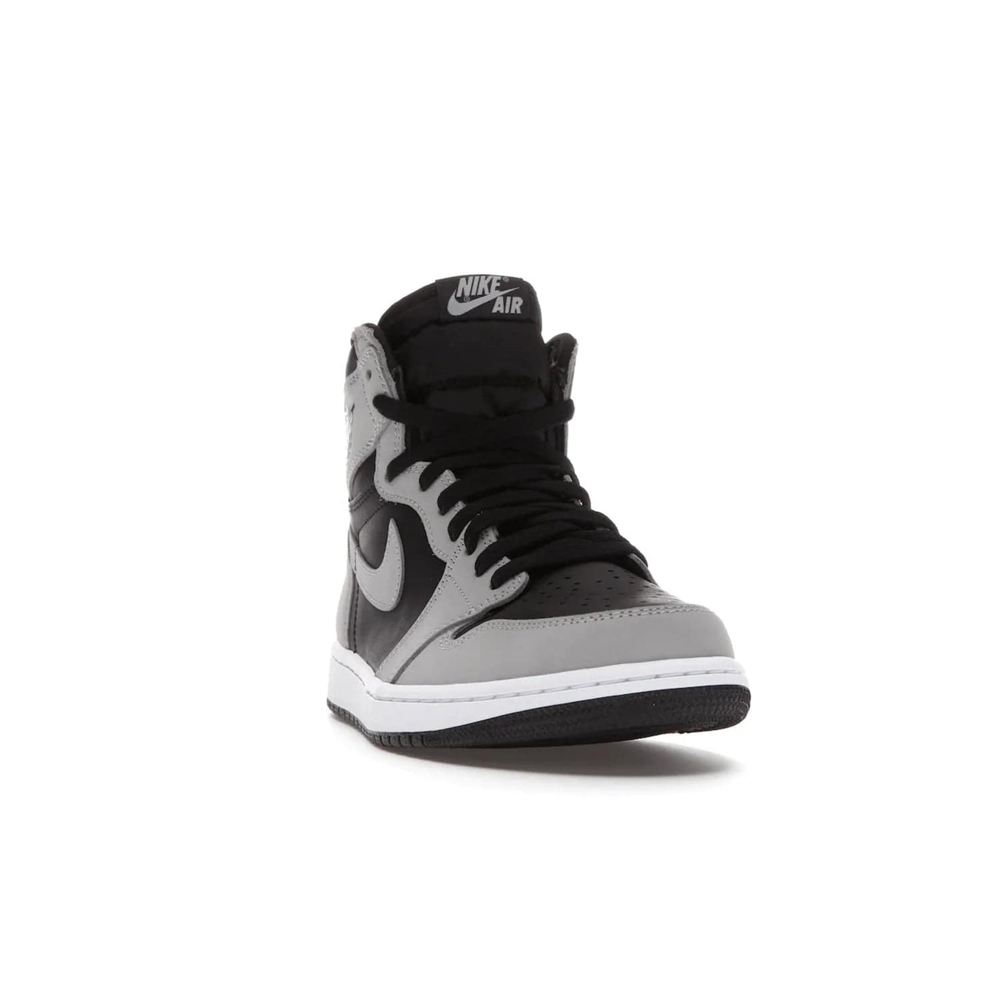 Jordan 1 Retro High Shadow 2.0 - Image 8 - Only at www.BallersClubKickz.com - #
Classic Air Jordan 1 Retro High Shadow 2.0 with black leather base and Light Smoke Grey overlays. Released in May 2021.