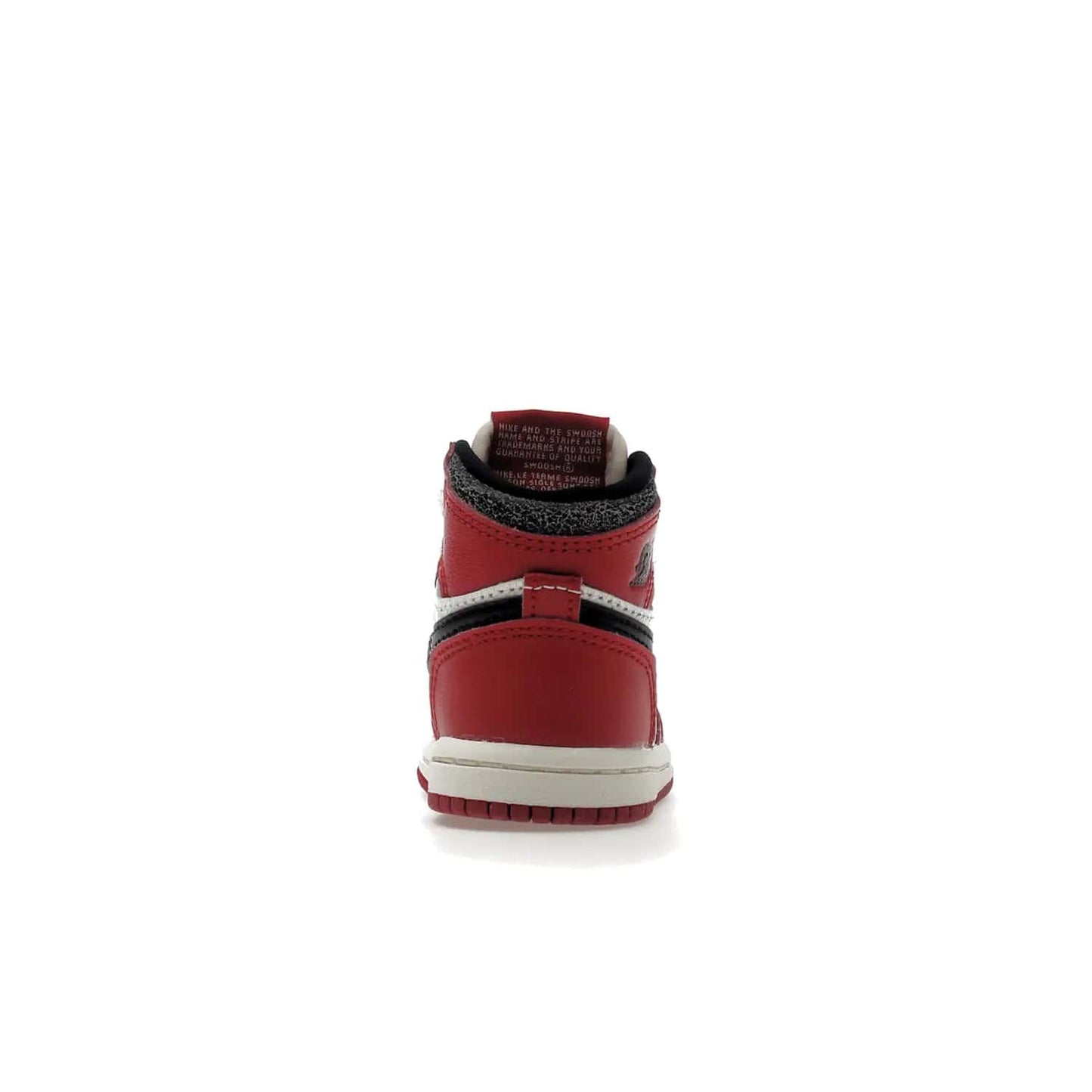 Jordan 1 Retro High OG Chicago Lost and Found (TD) - Image 28 - Only at www.BallersClubKickz.com - Introducing the Air Jordan 1 Retro High OG Lost and Found TD – a vibrant combination of 4 colors: muslin, varsity, sail and black. Featuring a crackled leather upper and AIR units for comfort and a signature Wings logo, these retro shoes add comfort and style for your little ones at $70. Get your pair before 19th December 2022!