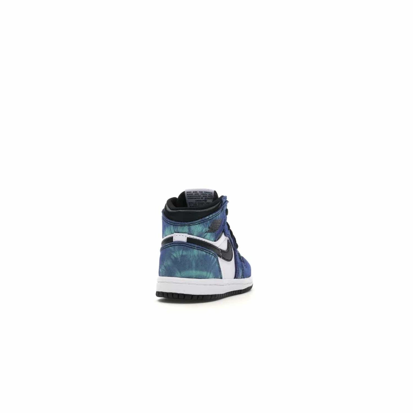 Jordan 1 Retro High Tie Dye (TD) - Image 30 - Only at www.BallersClubKickz.com - Add a unique twist to your sneaker collection with the Jordan 1 Retro High Tie Dye (TD). Classic Air Jordan 1 details like toe box perforations and the signature Swoosh logo on the sidewall are topped with an eye-catching tie dye design that’s perfect for styling all year round.