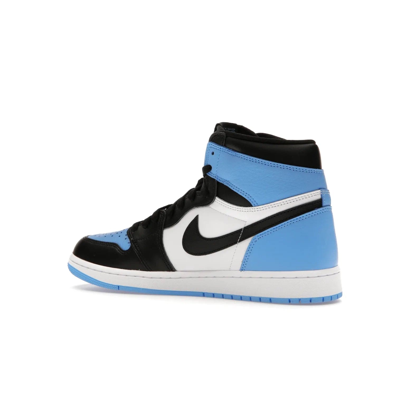 Jordan 1 Retro High OG UNC Toe - Image 22 - Only at www.BallersClubKickz.com - Jordan 1 High OG UNC Toe is a fashionable, high-quality sneaker featuring University Blue, Black White and White. Releasing July 22, 2023, it's the perfect pick up for sneakerheads.
