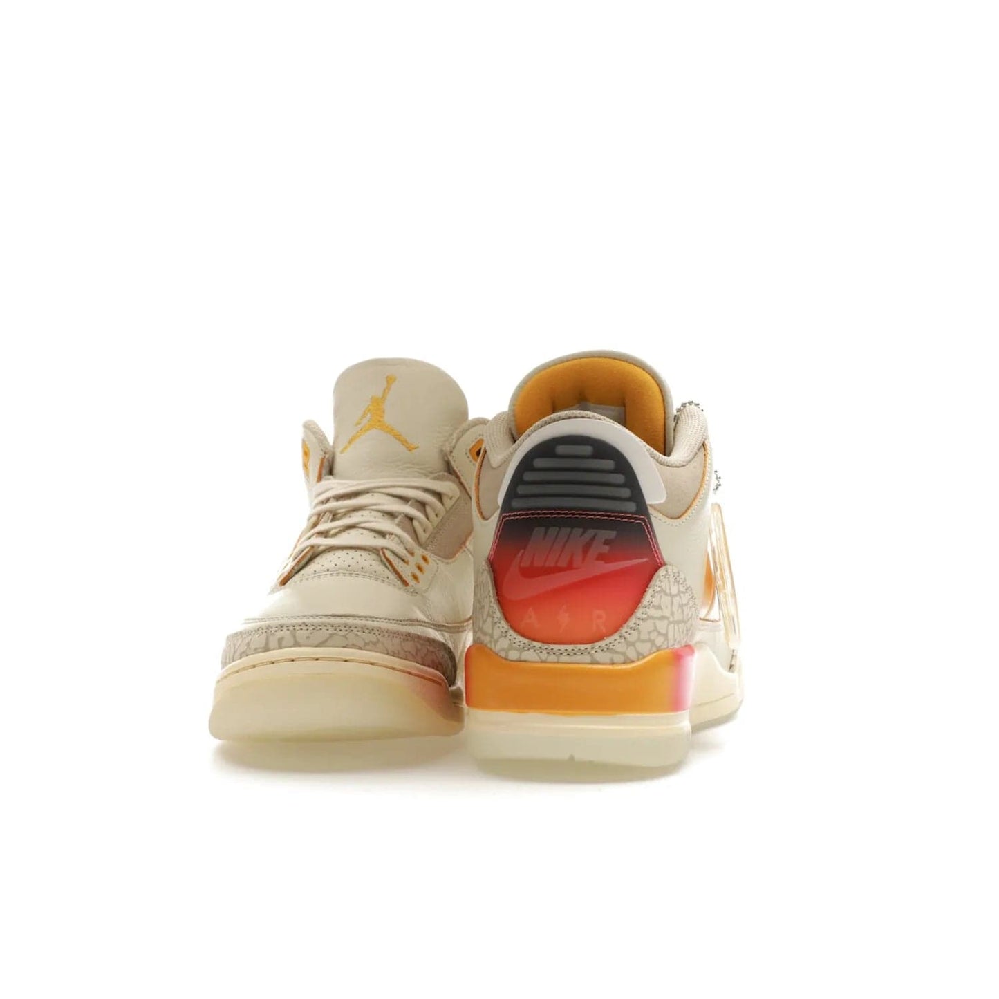 Jordan 3 Retro SP J Balvin Medellín Sunset - Image 11 - Only at www.BallersClubKickz.com - J Balvin x Jordan 3 Retro SP: Celebrate the joy of life with a colorful, homage to the electrifying reggaeton culture and iconic Jordan 3. Limited edition, Sept. 23. $250.