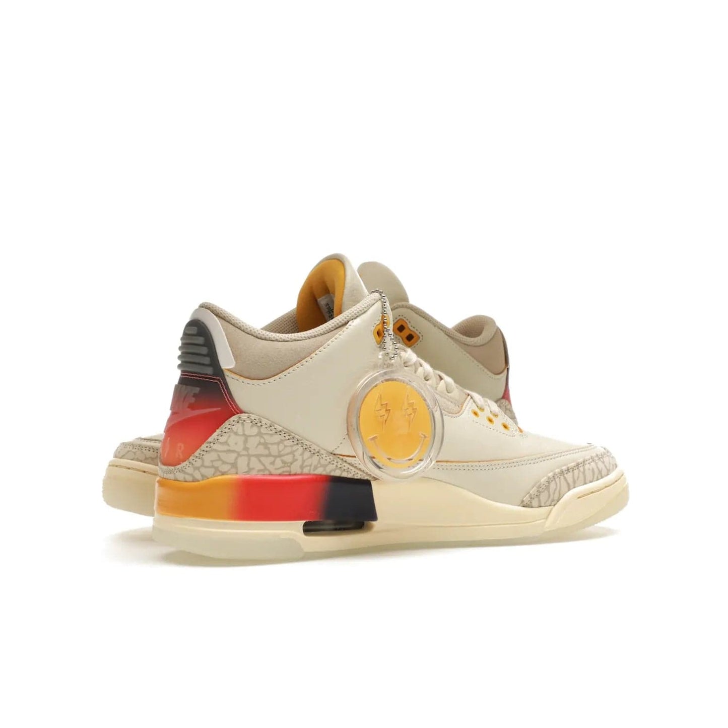 Jordan 3 Retro SP J Balvin Medellín Sunset - Image 16 - Only at www.BallersClubKickz.com - J Balvin x Jordan 3 Retro SP: Celebrate the joy of life with a colorful, homage to the electrifying reggaeton culture and iconic Jordan 3. Limited edition, Sept. 23. $250.