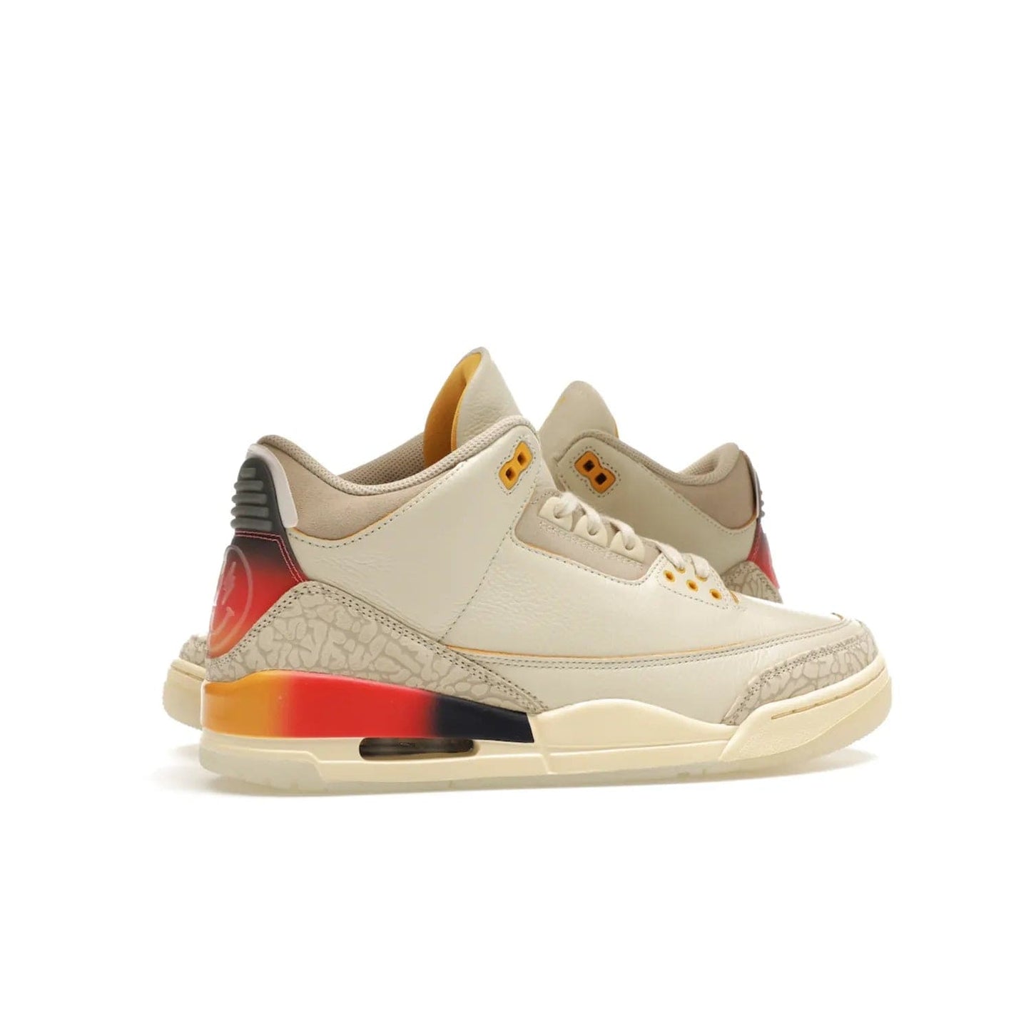 Jordan 3 Retro SP J Balvin Medellín Sunset - Image 35 - Only at www.BallersClubKickz.com - J Balvin x Jordan 3 Retro SP: Celebrate the joy of life with a colorful, homage to the electrifying reggaeton culture and iconic Jordan 3. Limited edition, Sept. 23. $250.