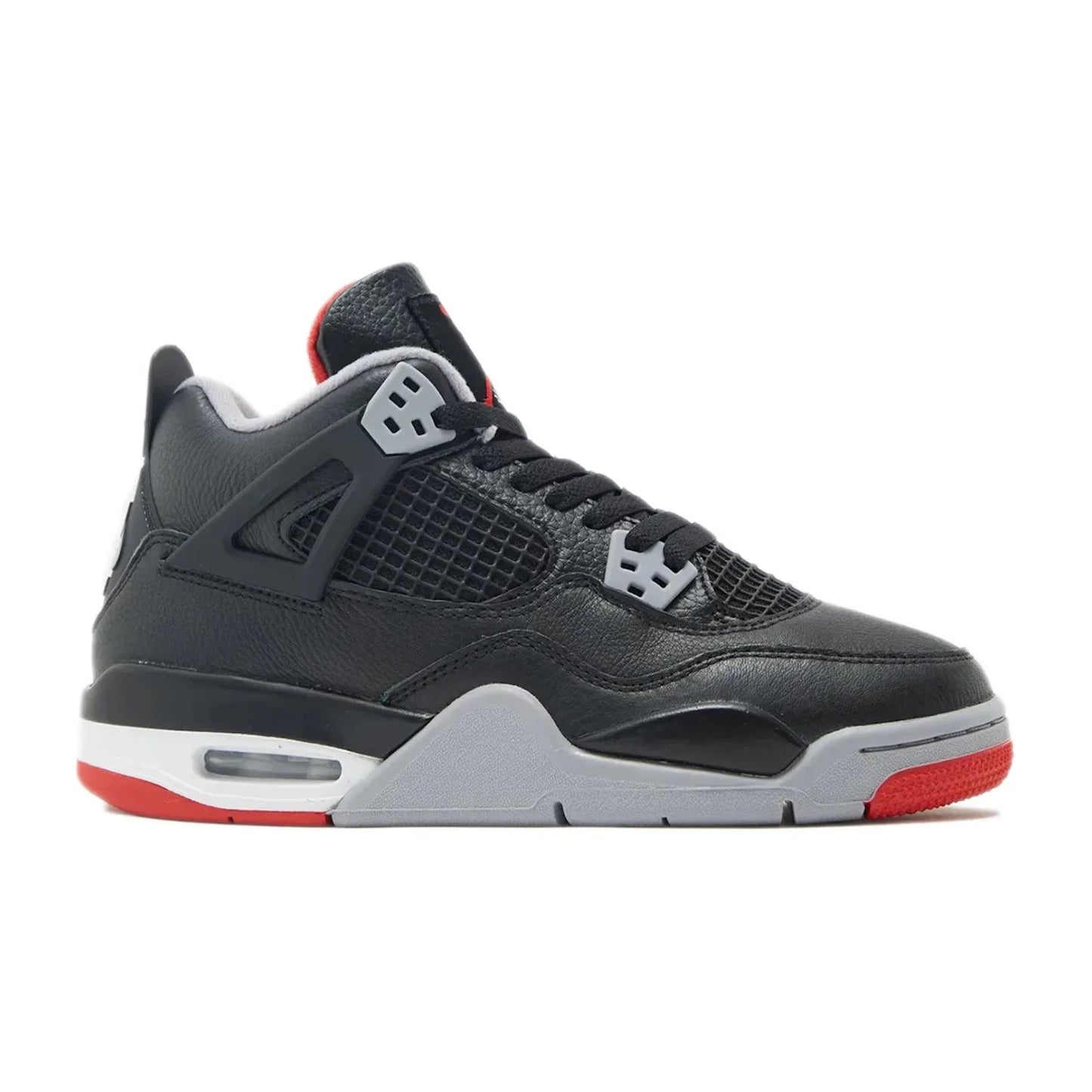 Jordan 4 Retro Bred Reimagined (GS) - Image 1 - Only at www.BallersClubKickz.com - 