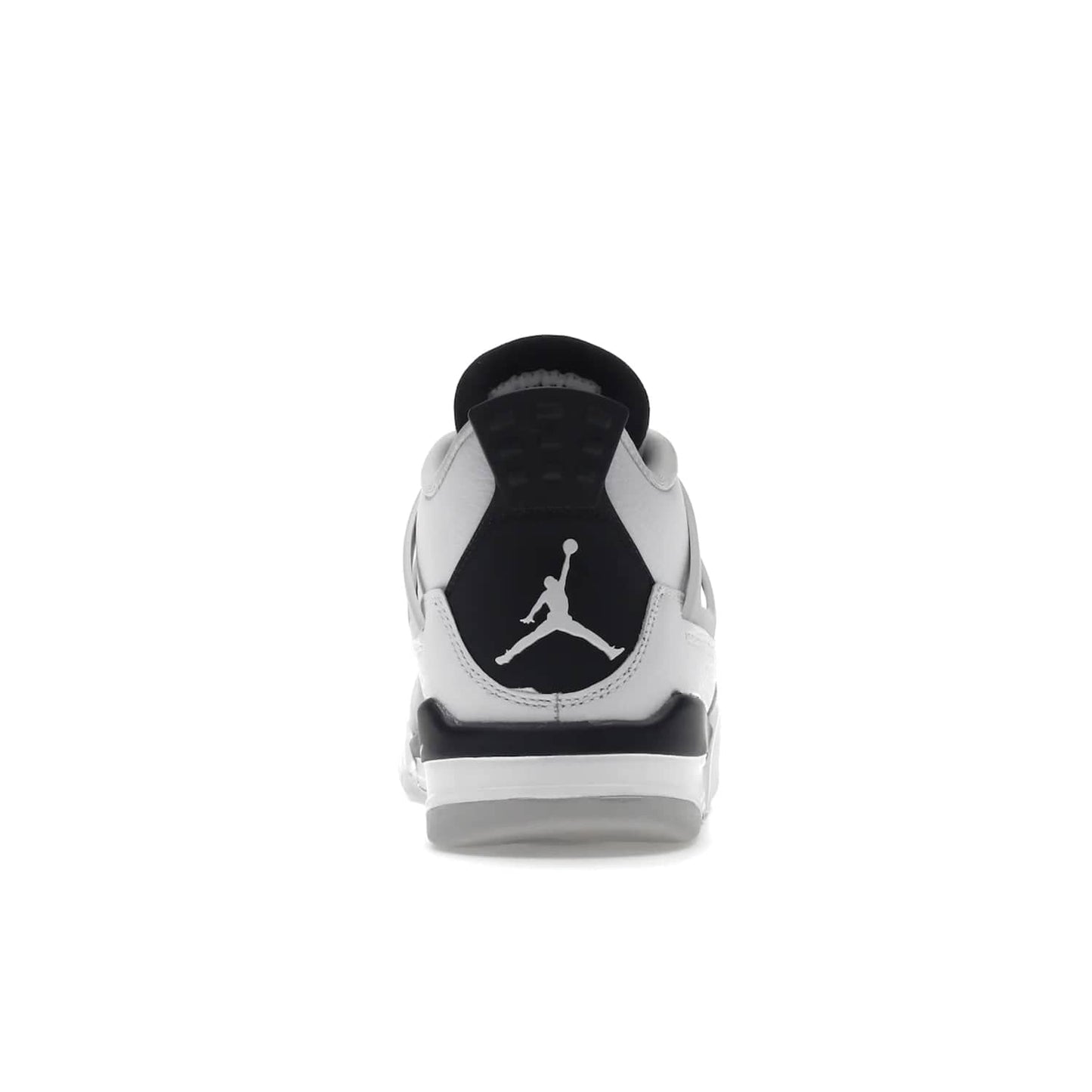 Jordan 4 Retro Military Black (GS) - Image 28 - Only at www.BallersClubKickz.com - A must-have for grade schoolers, the Air Jordan 4 Retro Military Black (GS) offers classic style with plenty of breathable support. Featuring a white sole and base with suede and leather overlays in subtle black and grey tones, the shoes are perfect for active pursuits and everyday comfort. Get an instant classic today!
